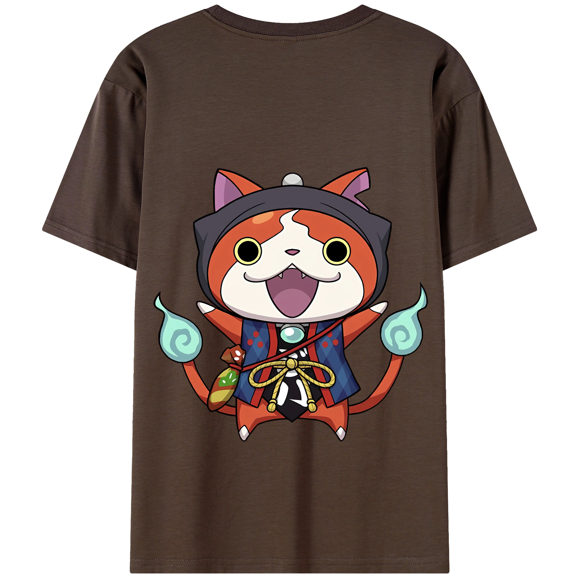 （画像用） 妖怪ウォッチ Yo-kai Watch 綿100％半袖Tシャツ（背面プリント）