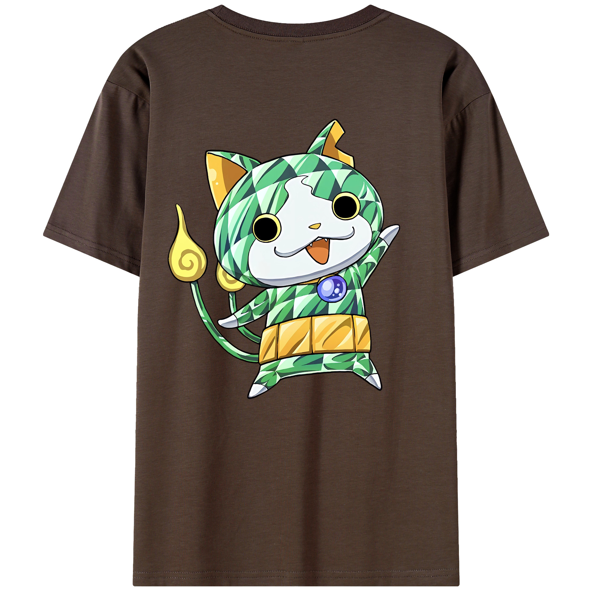 （画像用） 妖怪ウォッチ Yo-kai Watch 綿100％半袖Tシャツ（背面プリント）