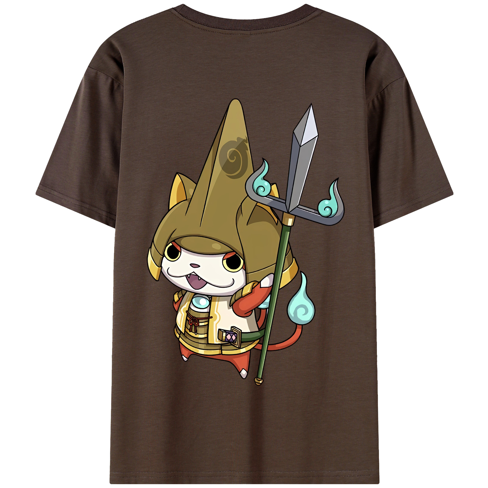 （画像用） 妖怪ウォッチ Yo-kai Watch 綿100％半袖Tシャツ（背面プリント）