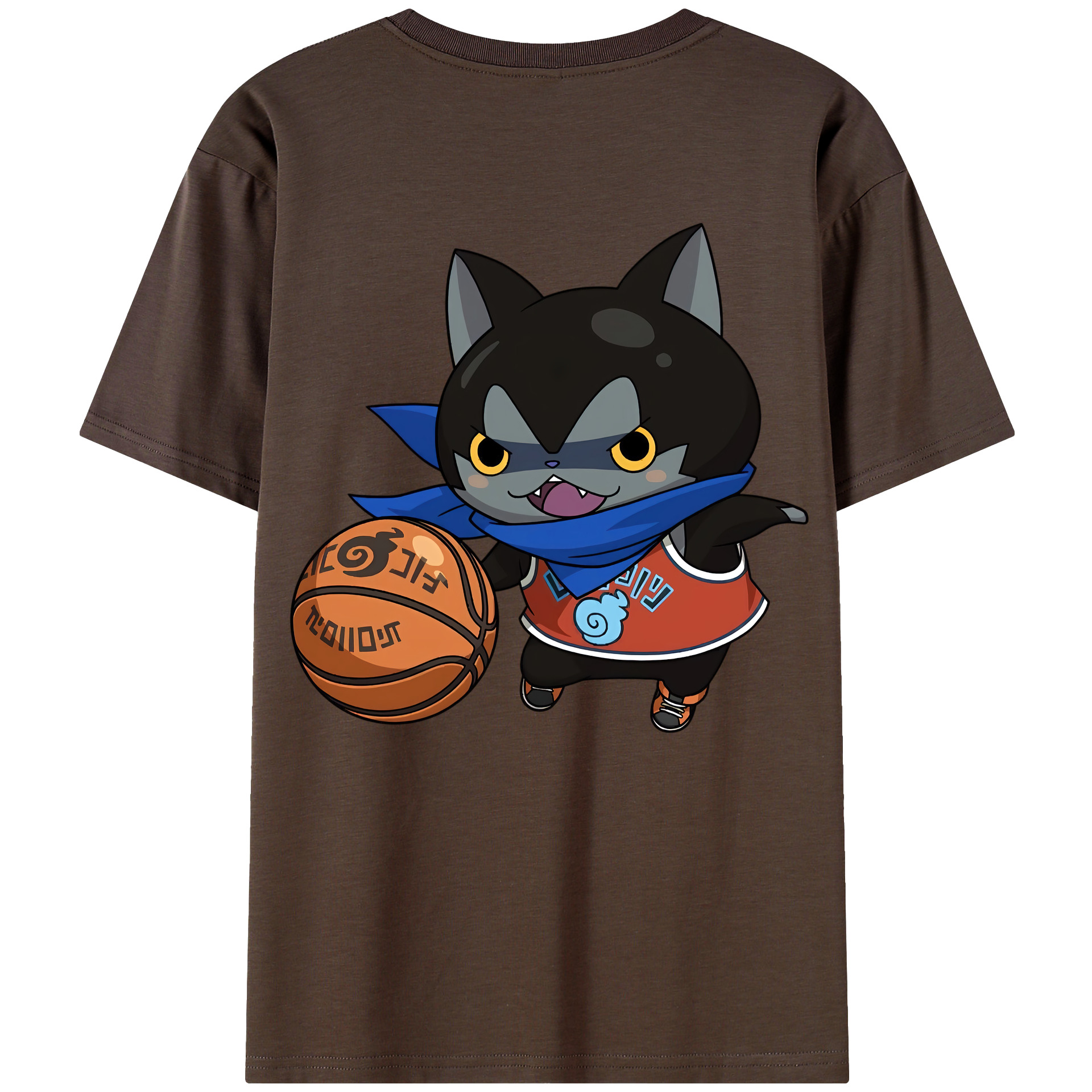 （画像用） 妖怪ウォッチ Yo-kai Watch 綿100％半袖Tシャツ（背面プリント）