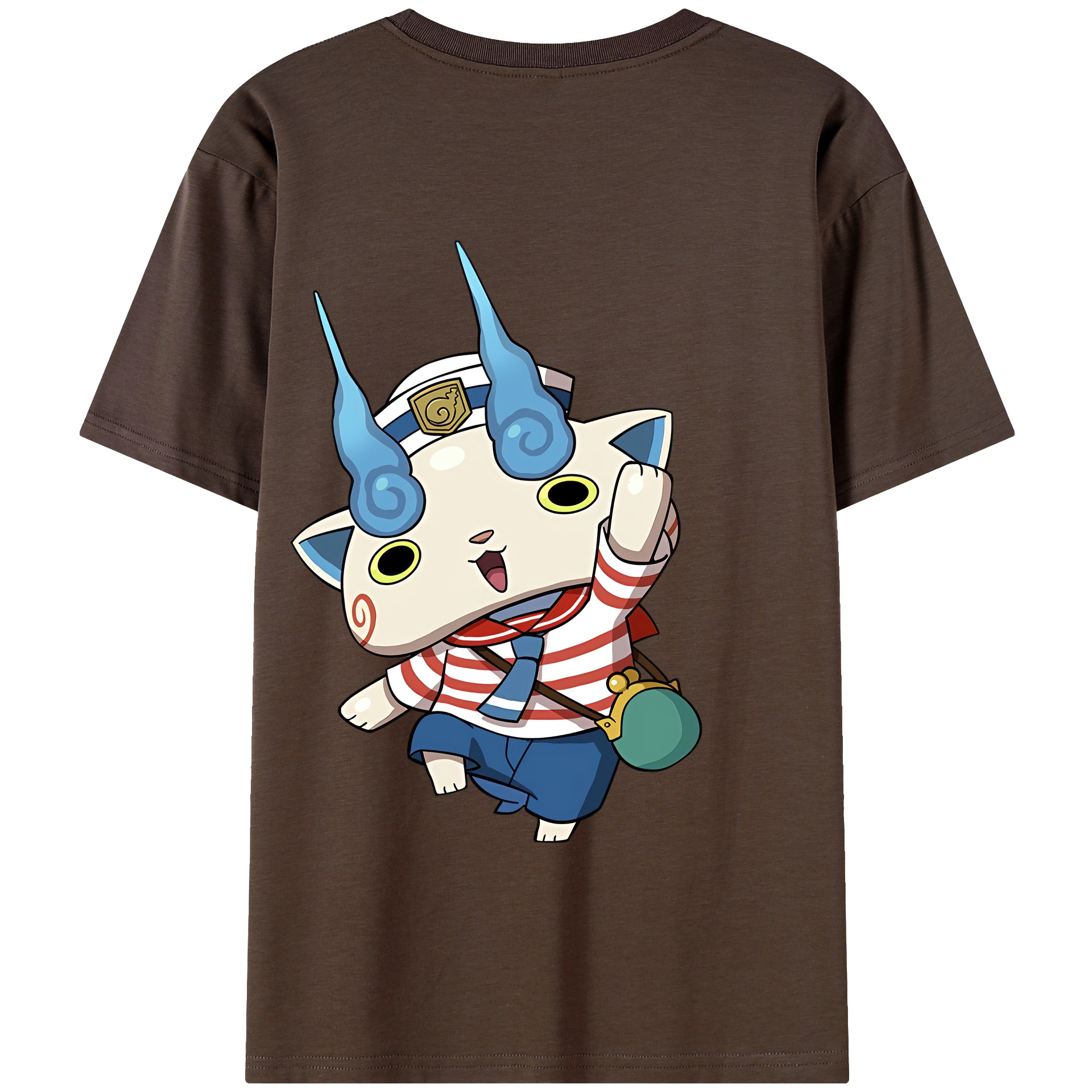 （画像用） 妖怪ウォッチ Yo-kai Watch 綿100％半袖Tシャツ（背面プリント）