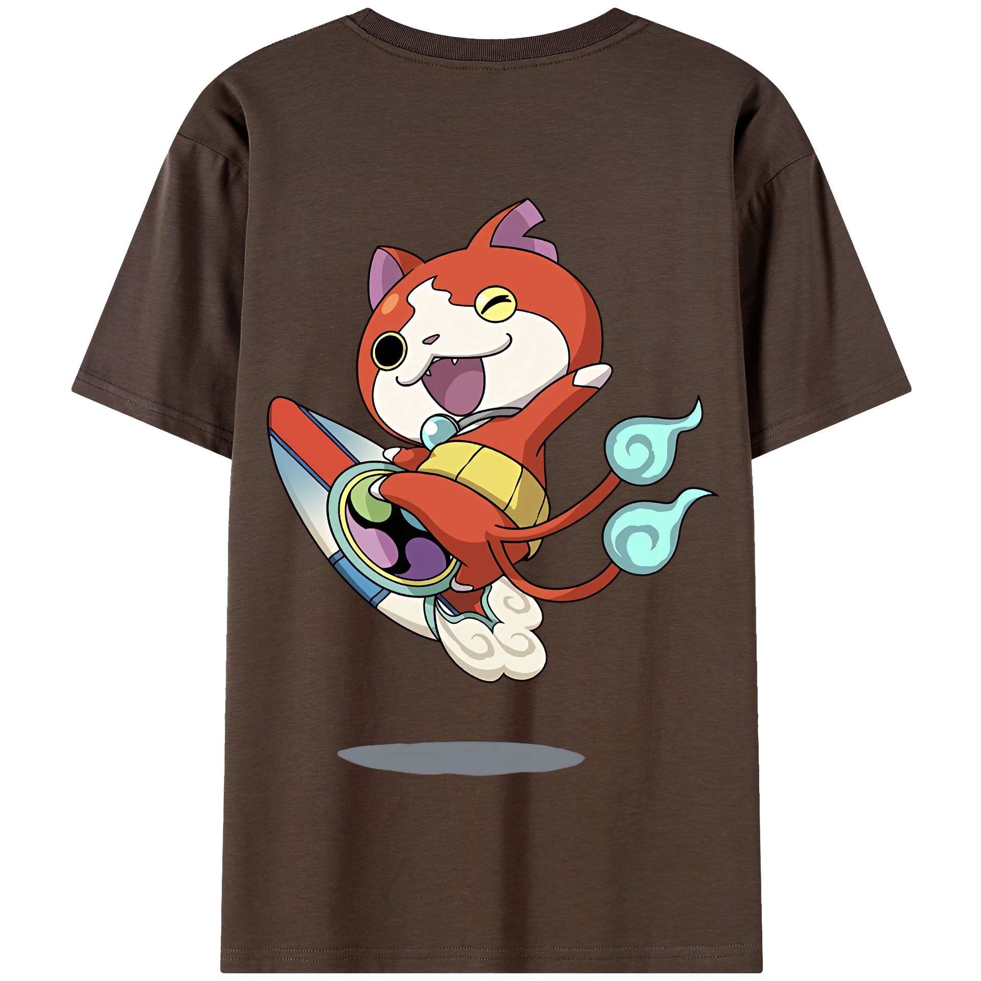 （画像用） 妖怪ウォッチ Yo-kai Watch 綿100％半袖Tシャツ（背面プリント）
