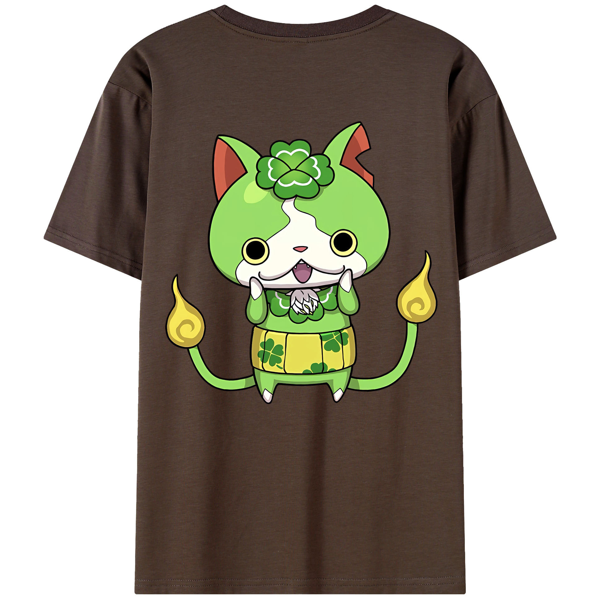 （画像用） 妖怪ウォッチ Yo-kai Watch 綿100％半袖Tシャツ（背面プリント）