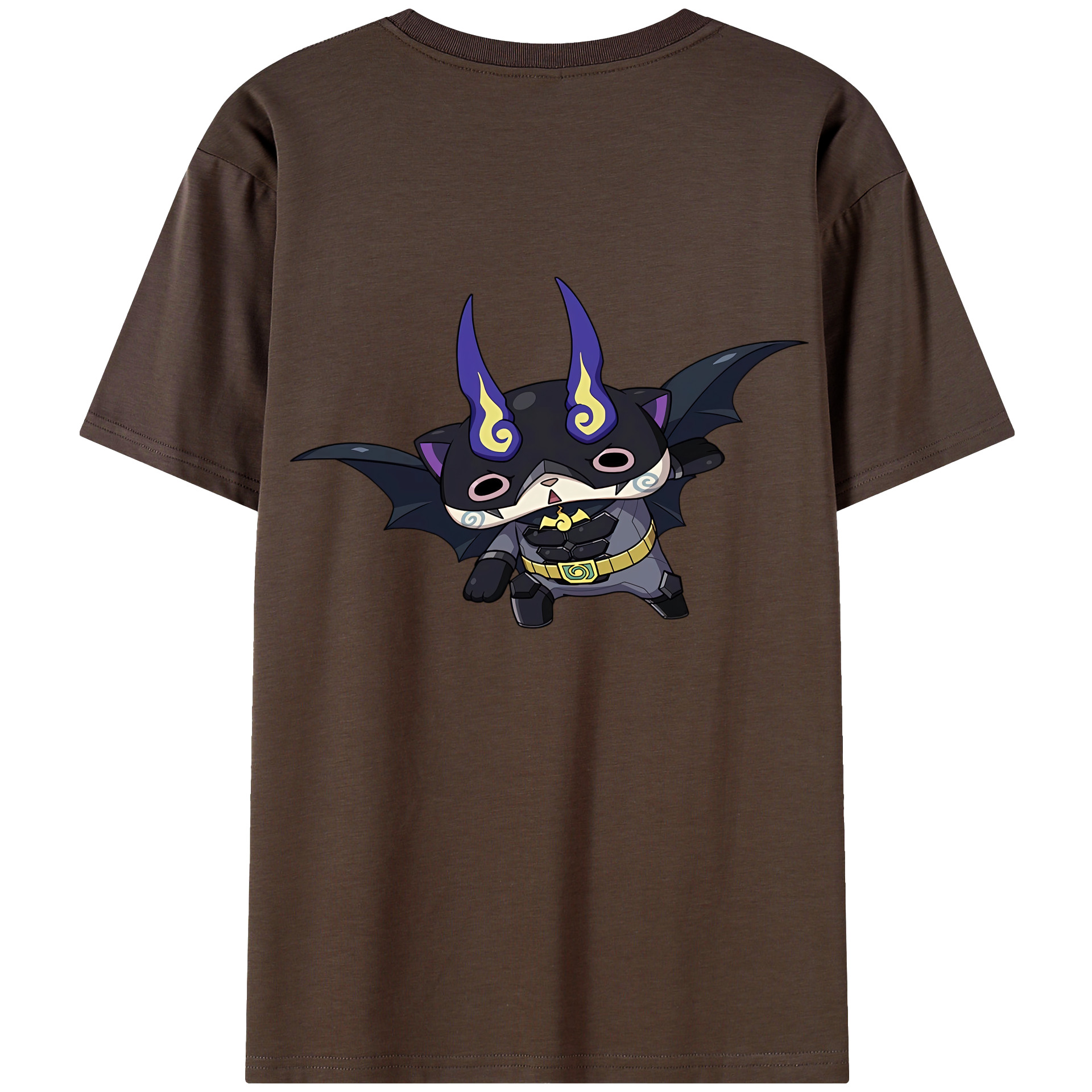 （画像用） 妖怪ウォッチ Yo-kai Watch 綿100％半袖Tシャツ（背面プリント）