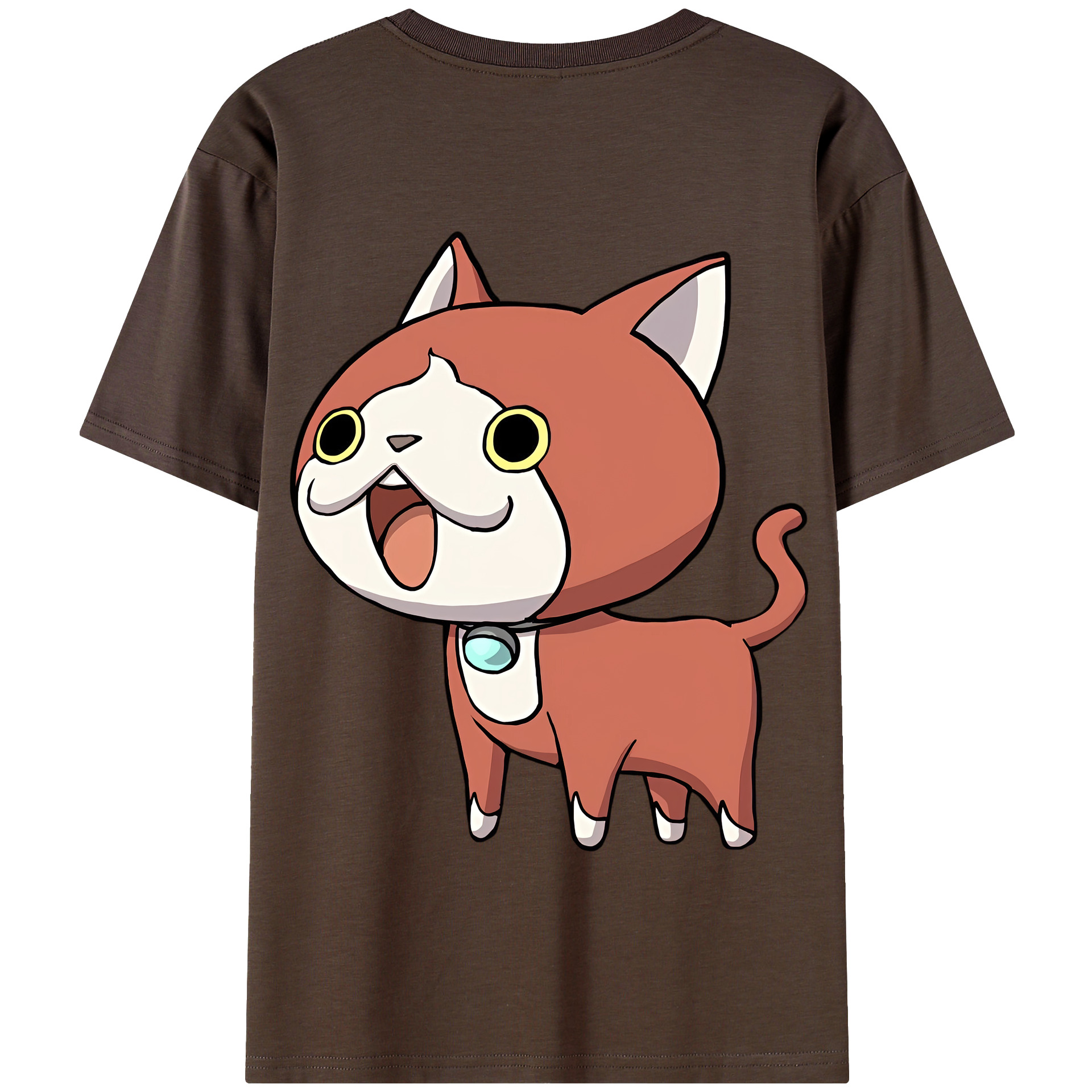 （画像用） 妖怪ウォッチ Yo-kai Watch 綿100％半袖Tシャツ（背面プリント）
