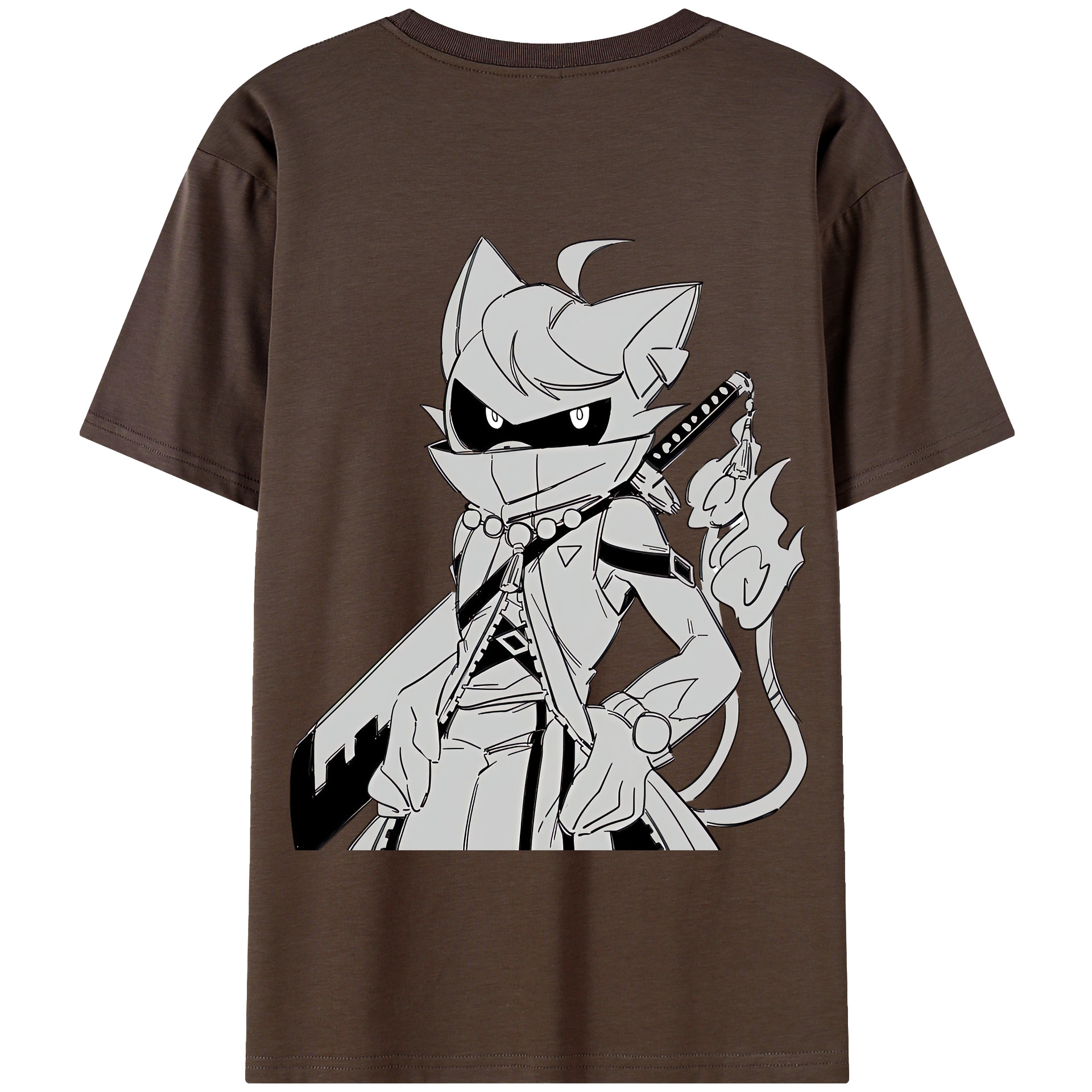 （画像用） 妖怪ウォッチ Yo-kai Watch 綿100％半袖Tシャツ（背面プリント）