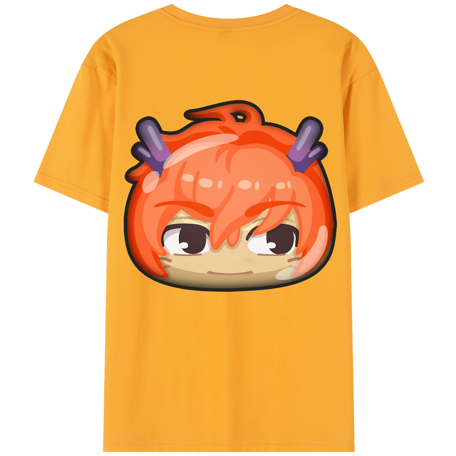 （画像用） 妖怪ウォッチ Yo-kai Watch 綿100％半袖Tシャツ（背面プリント）