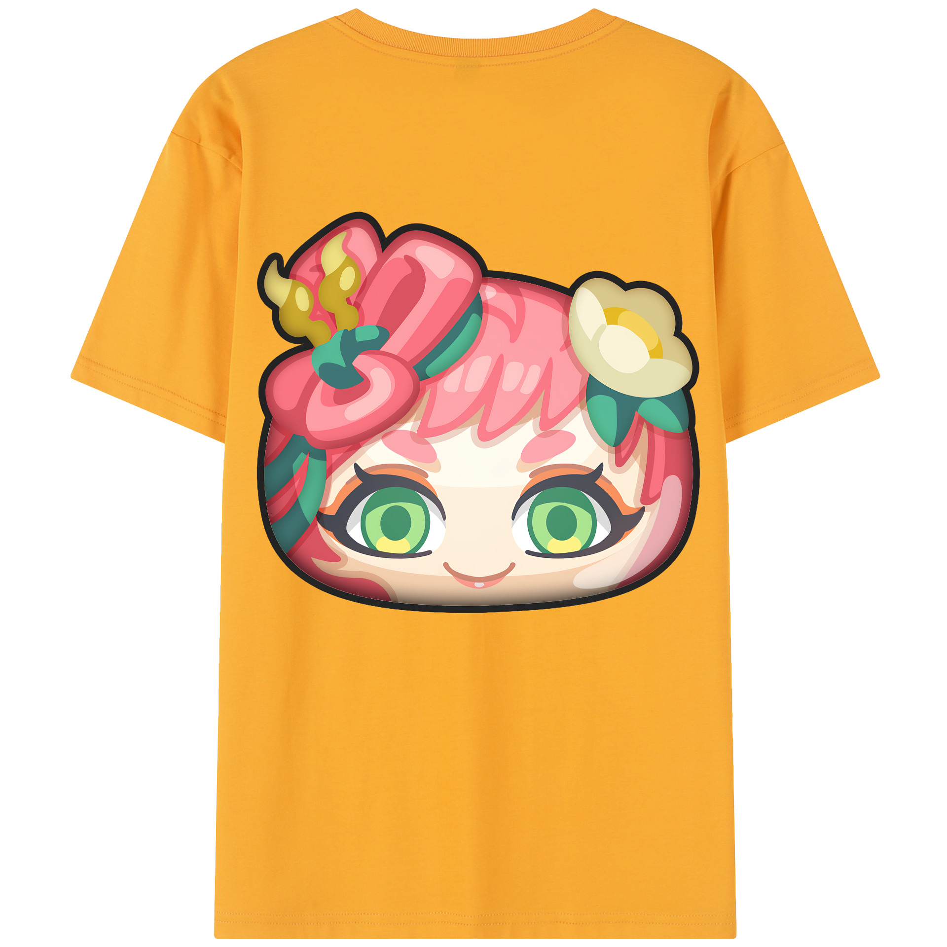 （画像用） 妖怪ウォッチ Yo-kai Watch 綿100％半袖Tシャツ（背面プリント）
