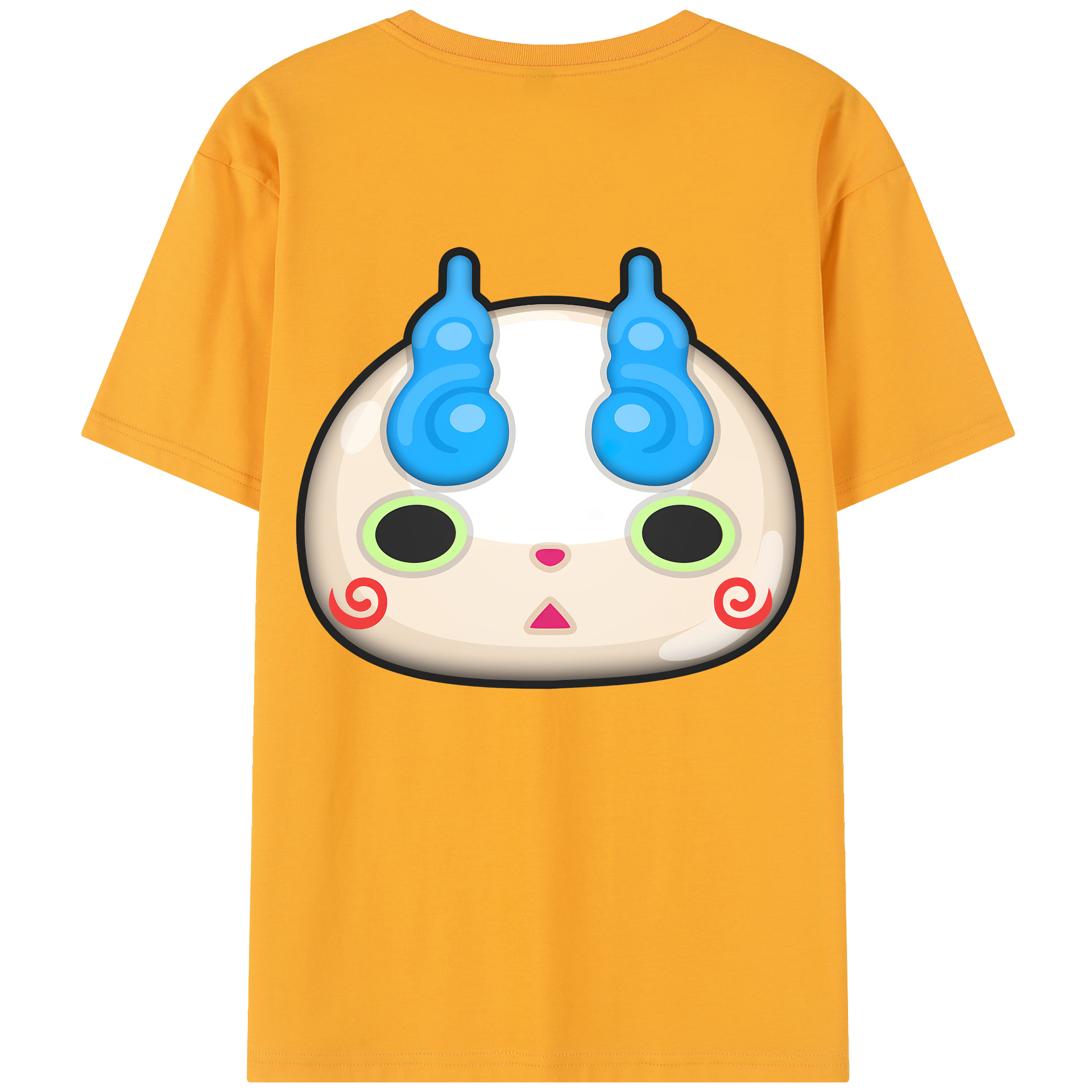 （画像用） 妖怪ウォッチ Yo-kai Watch 綿100％半袖Tシャツ（背面プリント）