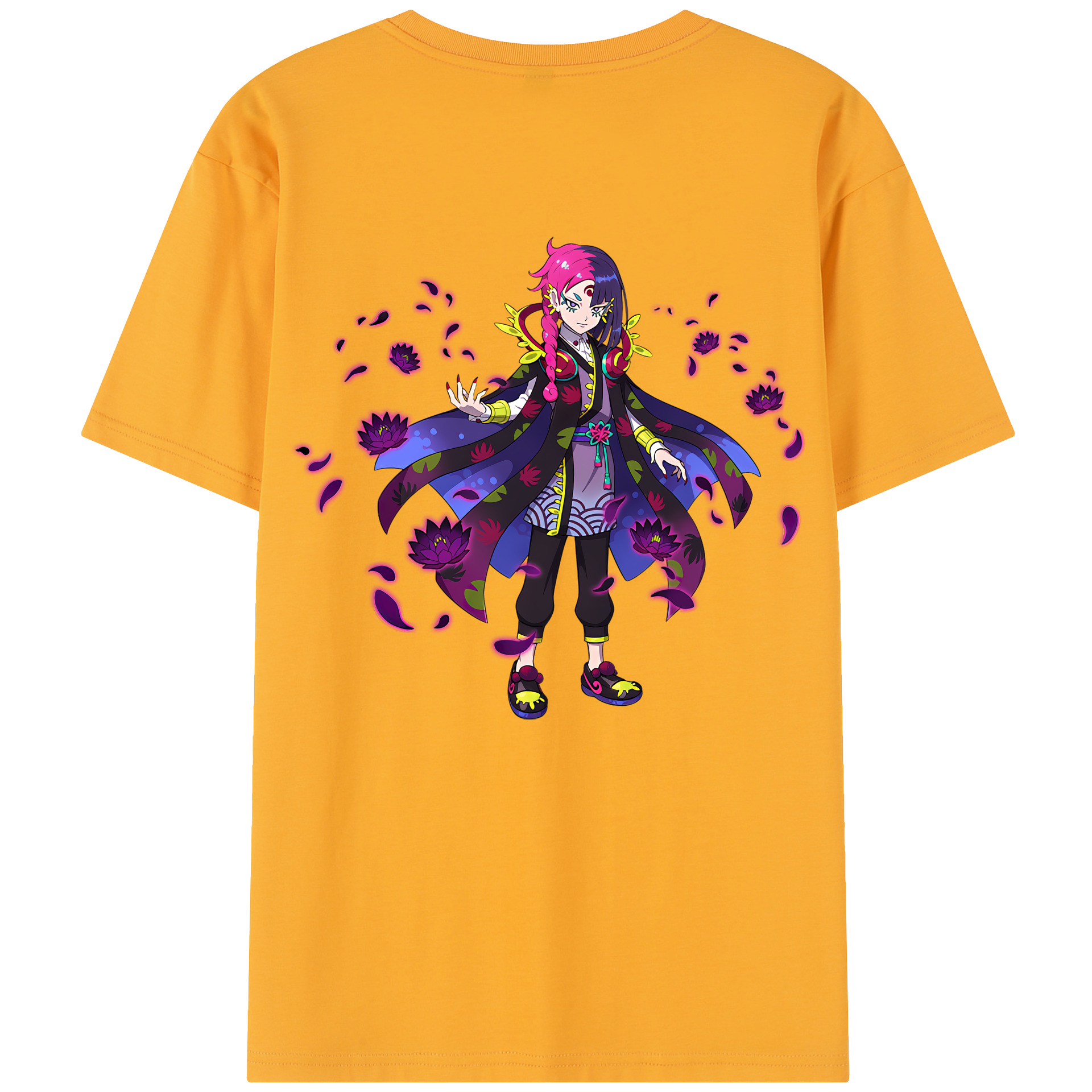 （画像用） 妖怪ウォッチ Yo-kai Watch 綿100％半袖Tシャツ（背面プリント）