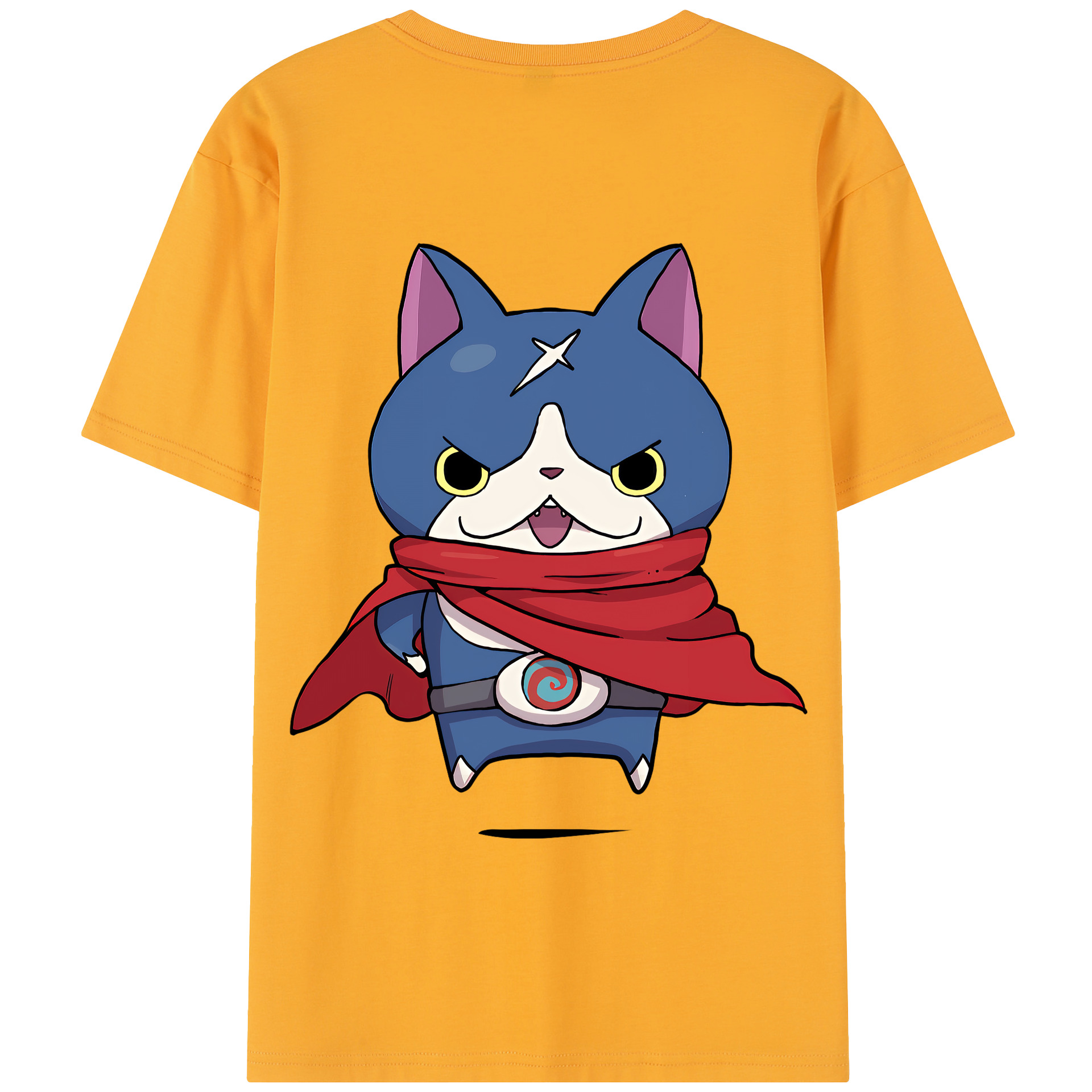 （画像用） 妖怪ウォッチ Yo-kai Watch 綿100％半袖Tシャツ（背面プリント）