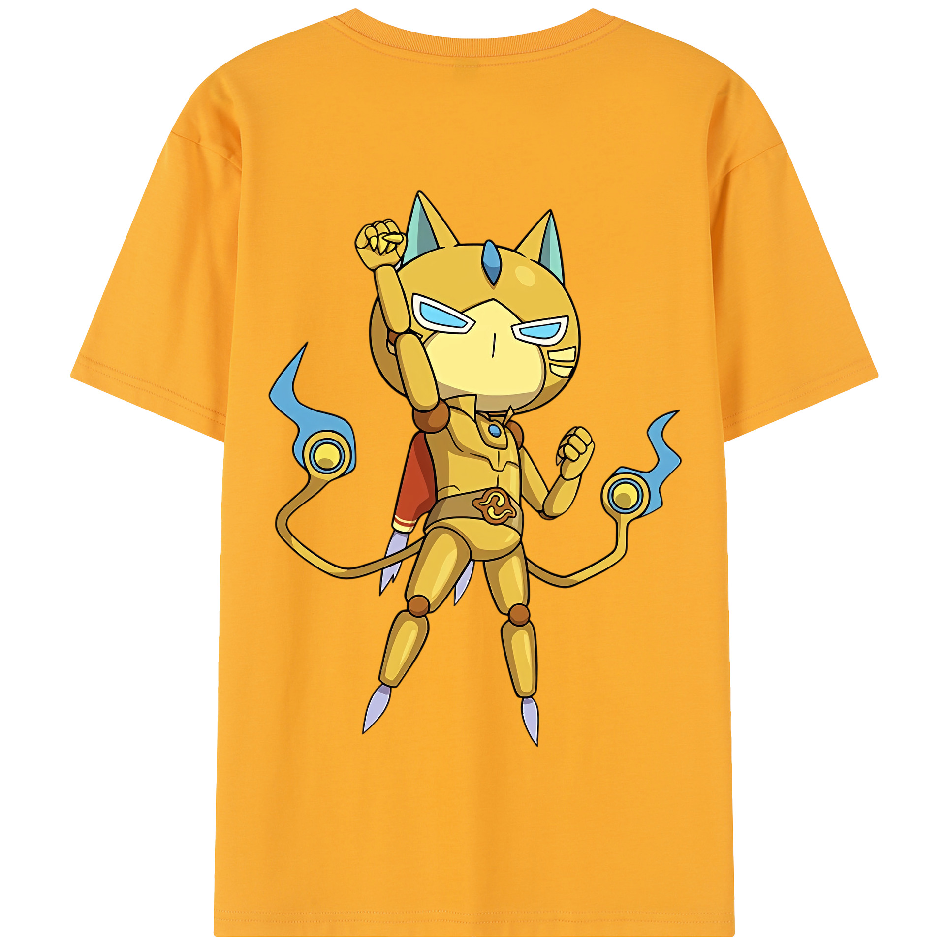 （画像用） 妖怪ウォッチ Yo-kai Watch 綿100％半袖Tシャツ（背面プリント）