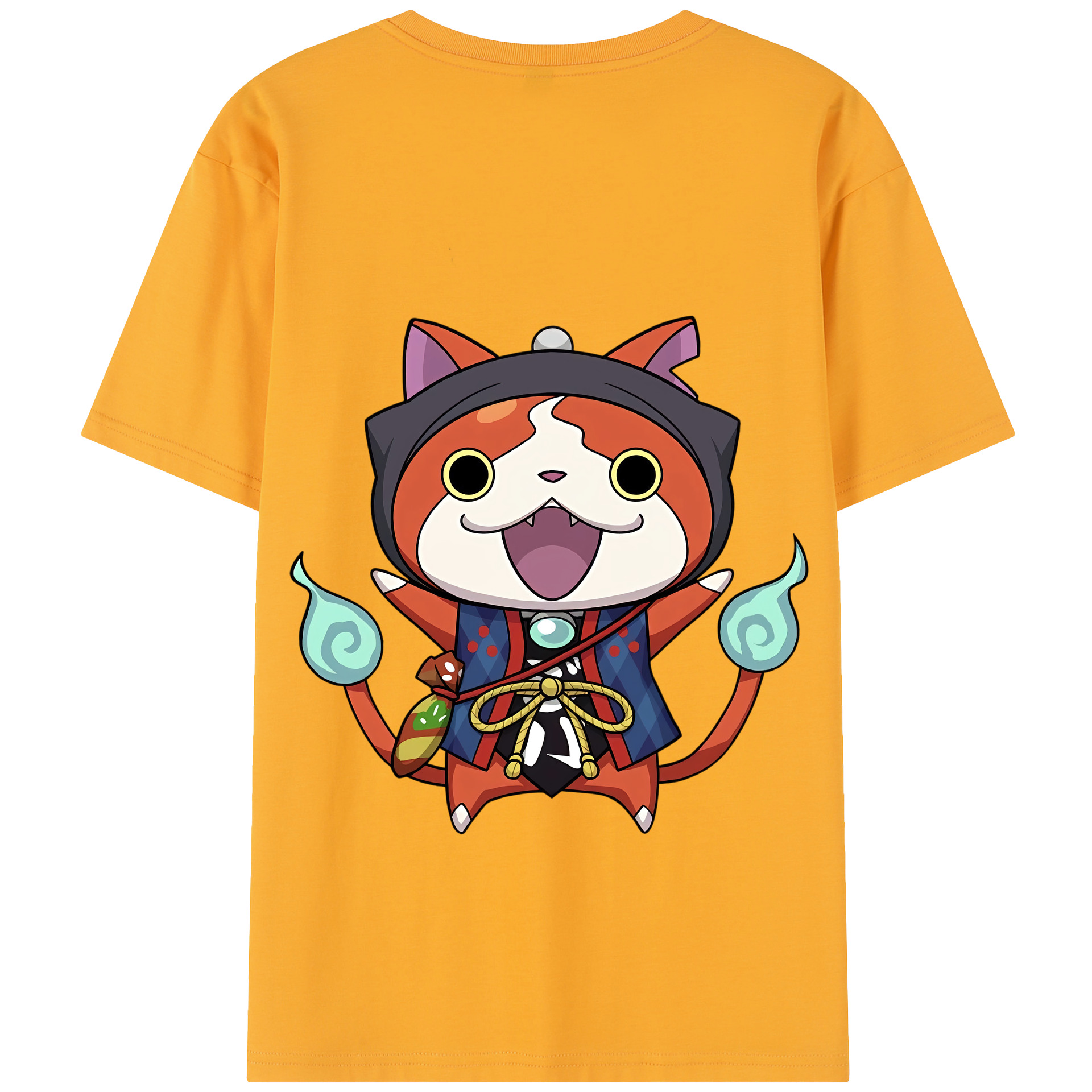 （画像用） 妖怪ウォッチ Yo-kai Watch 綿100％半袖Tシャツ（背面プリント）