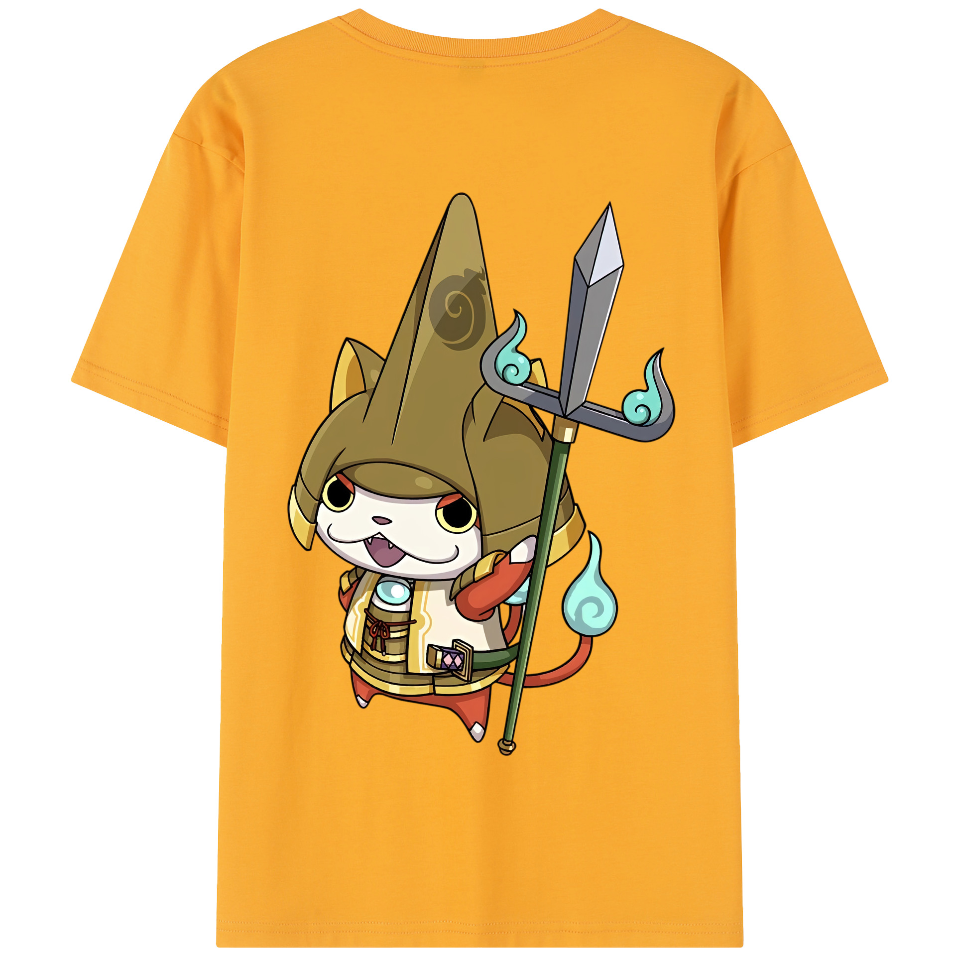 （画像用） 妖怪ウォッチ Yo-kai Watch 綿100％半袖Tシャツ（背面プリント）