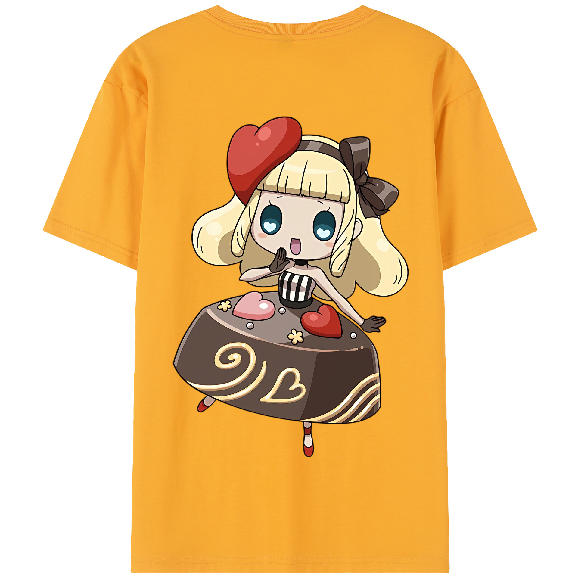 （画像用） 妖怪ウォッチ Yo-kai Watch 綿100％半袖Tシャツ（背面プリント）