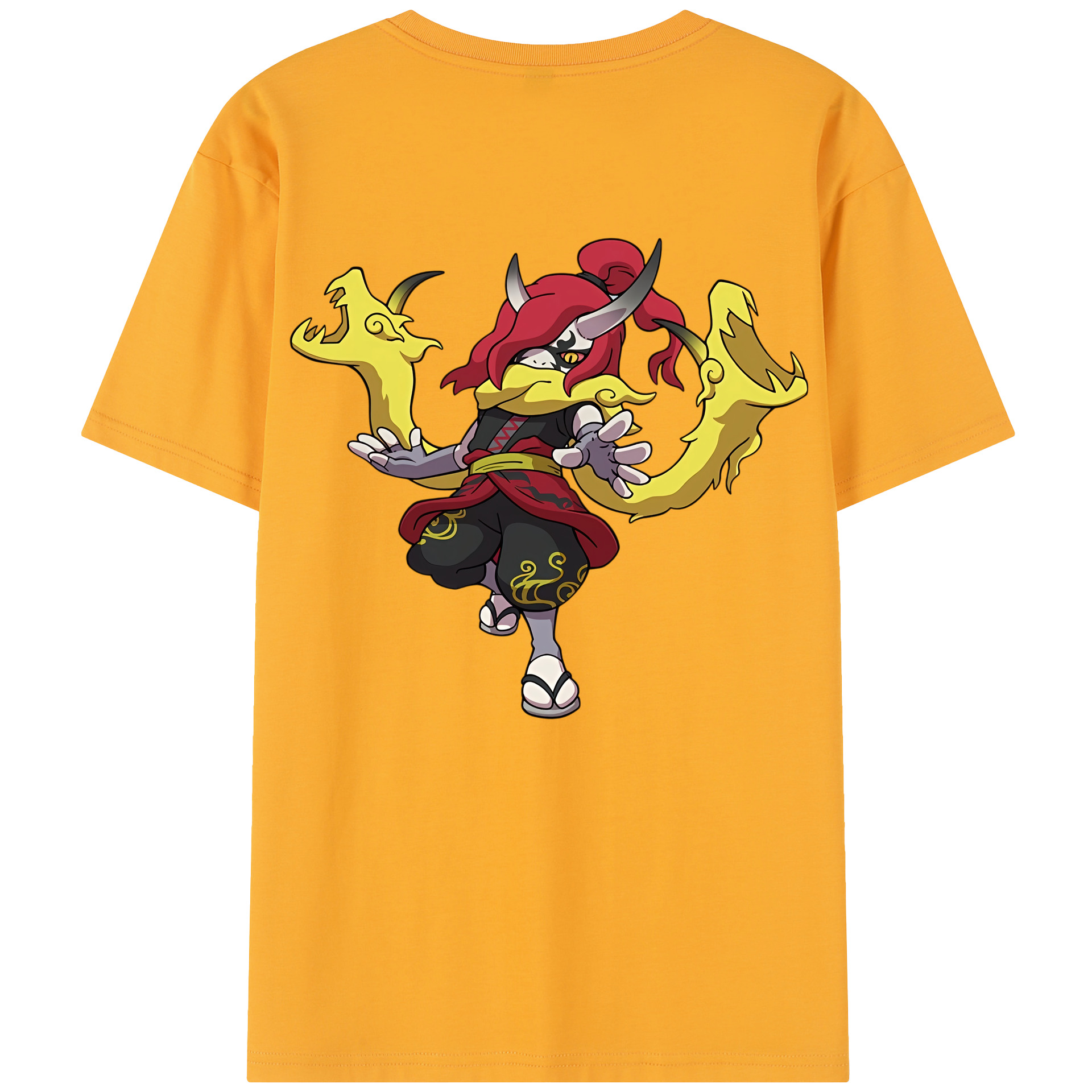 （画像用） 妖怪ウォッチ Yo-kai Watch 綿100％半袖Tシャツ（背面プリント）