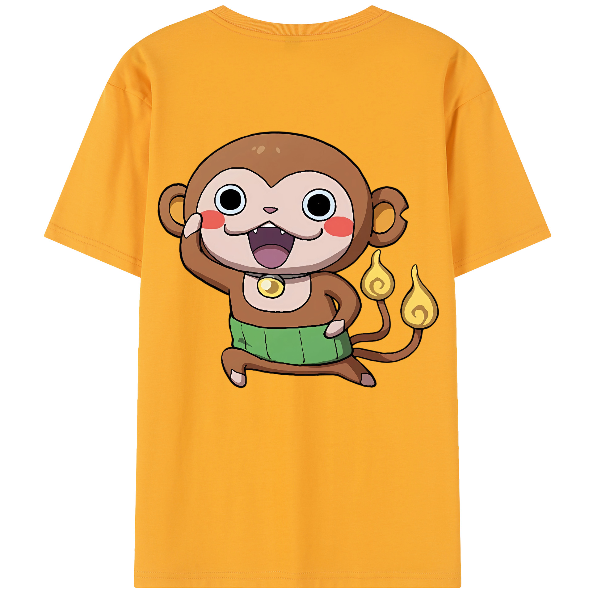 （画像用） 妖怪ウォッチ Yo-kai Watch 綿100％半袖Tシャツ（背面プリント）