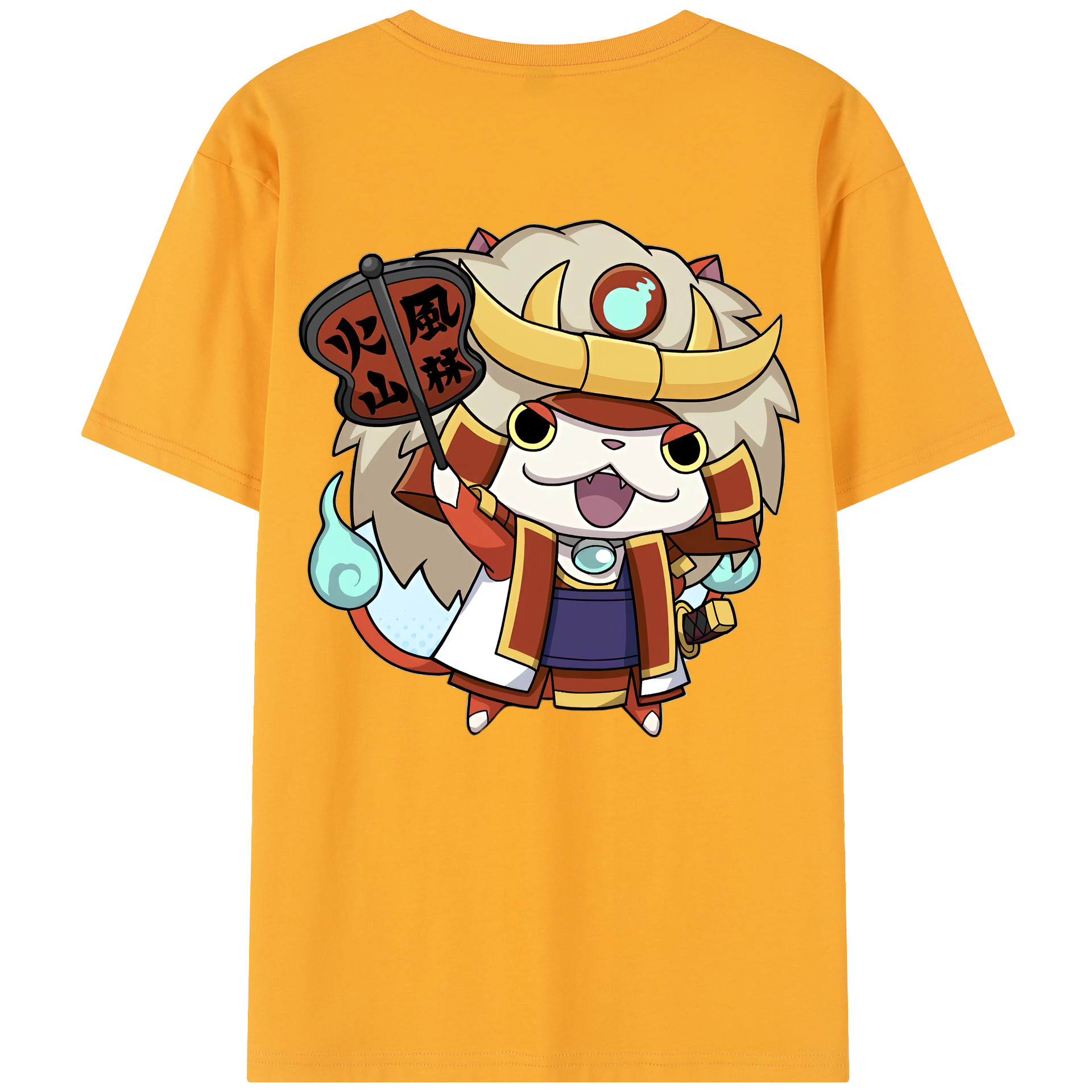（画像用） 妖怪ウォッチ Yo-kai Watch 綿100％半袖Tシャツ（背面プリント）