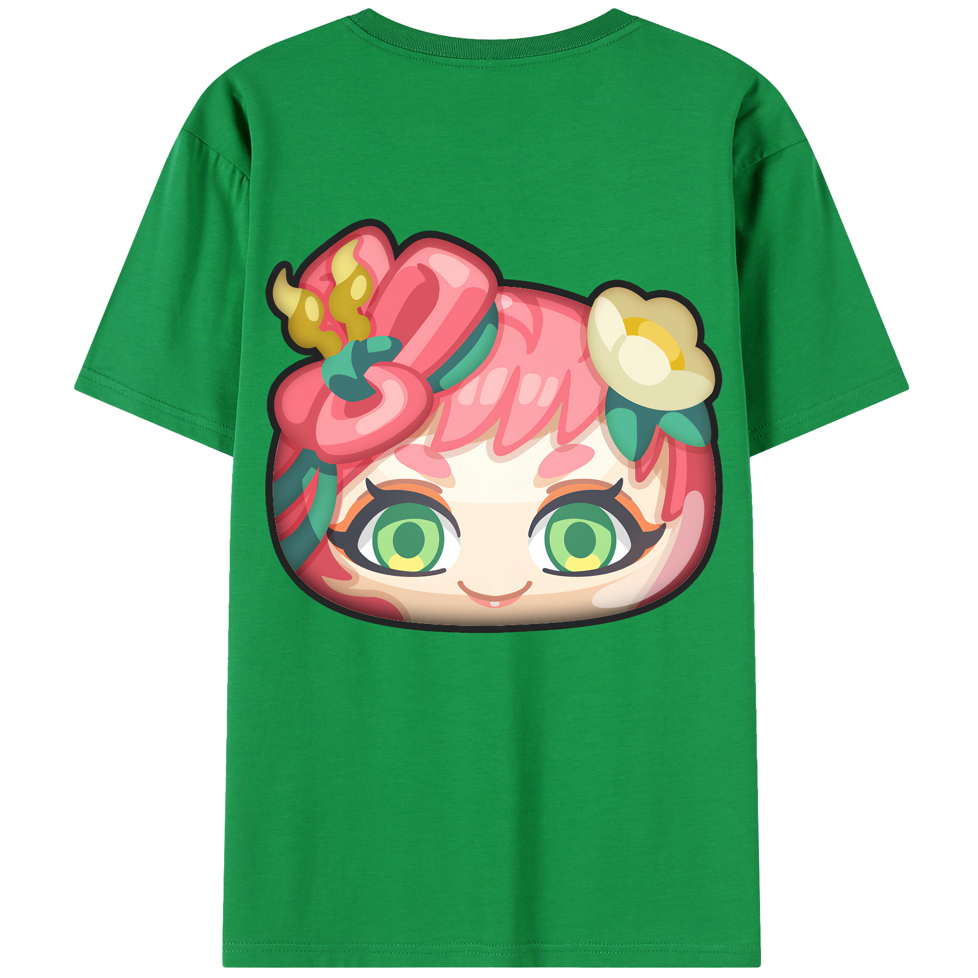 （画像用） 妖怪ウォッチ Yo-kai Watch 綿100％半袖Tシャツ（背面プリント）
