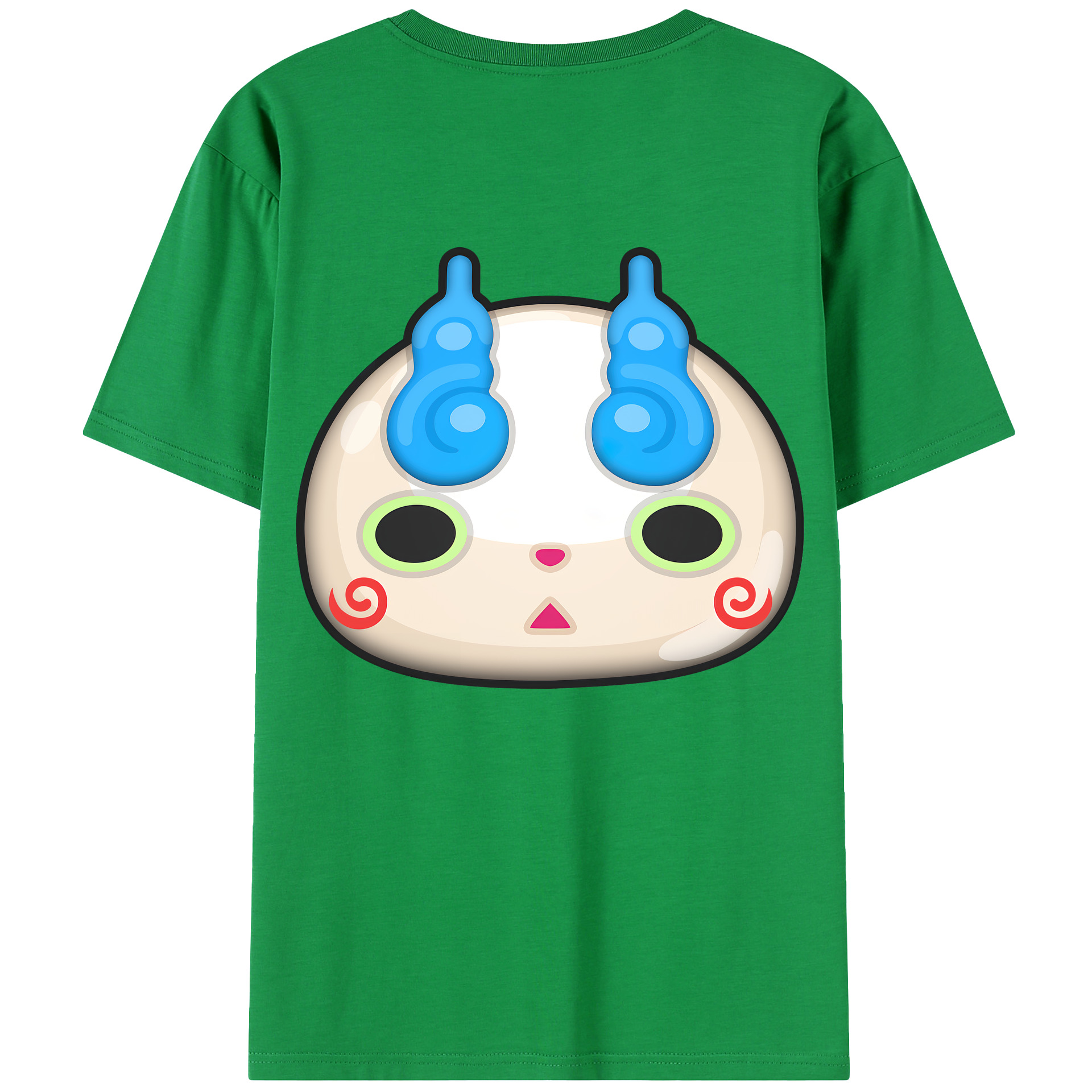（画像用） 妖怪ウォッチ Yo-kai Watch 綿100％半袖Tシャツ（背面プリント）