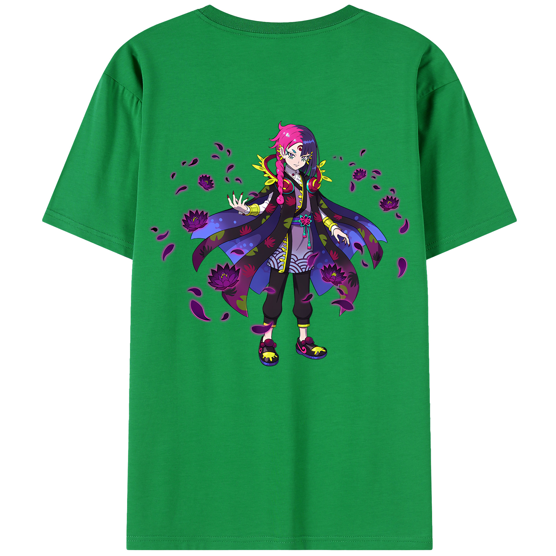 （画像用） 妖怪ウォッチ Yo-kai Watch 綿100％半袖Tシャツ（背面プリント）