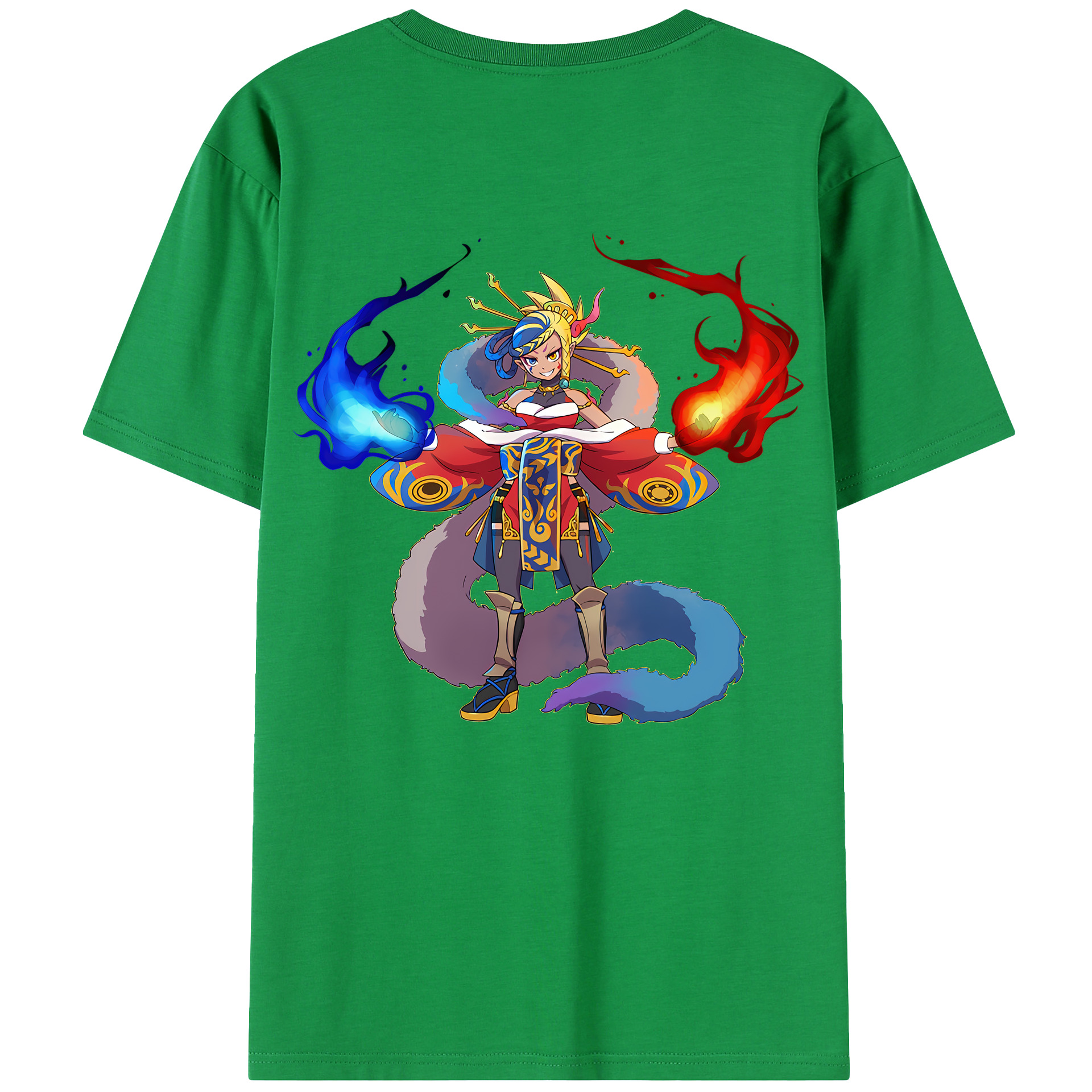 （画像用） 妖怪ウォッチ Yo-kai Watch 綿100％半袖Tシャツ（背面プリント）