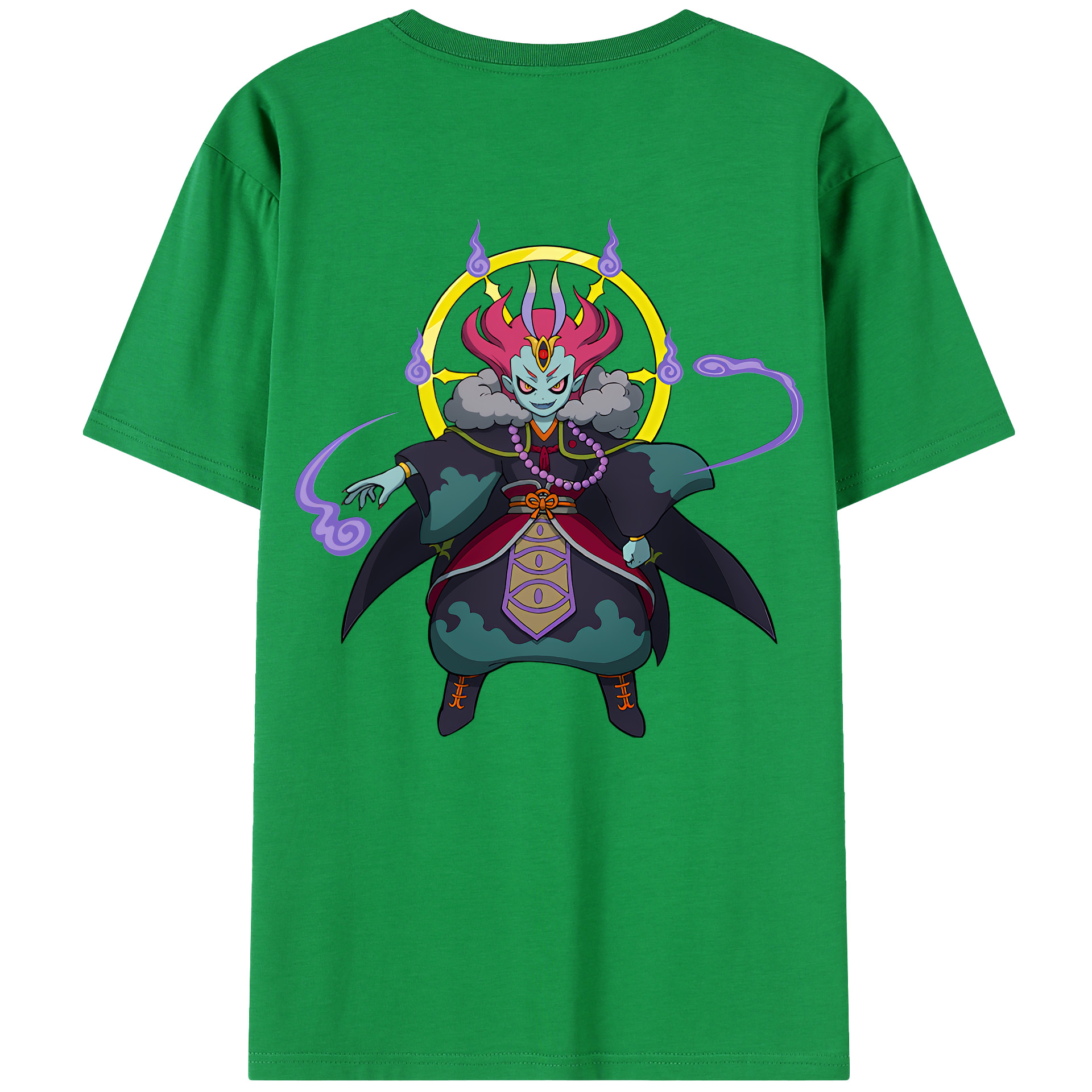 （画像用） 妖怪ウォッチ Yo-kai Watch 綿100％半袖Tシャツ（背面プリント）