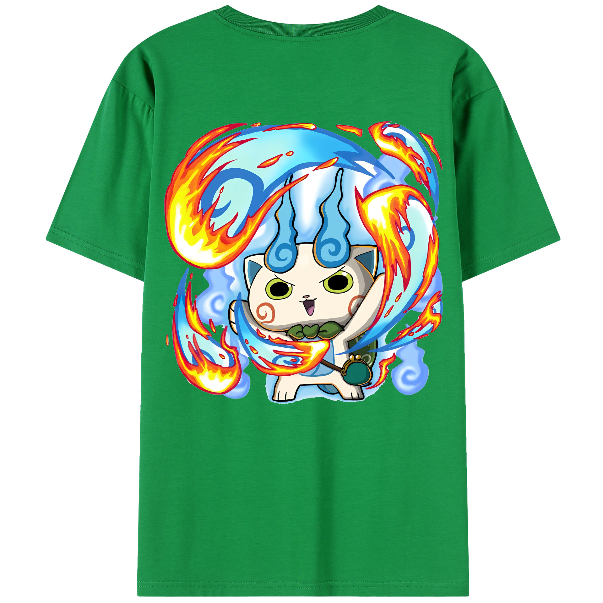 （画像用） 妖怪ウォッチ Yo-kai Watch 綿100％半袖Tシャツ（背面プリント）