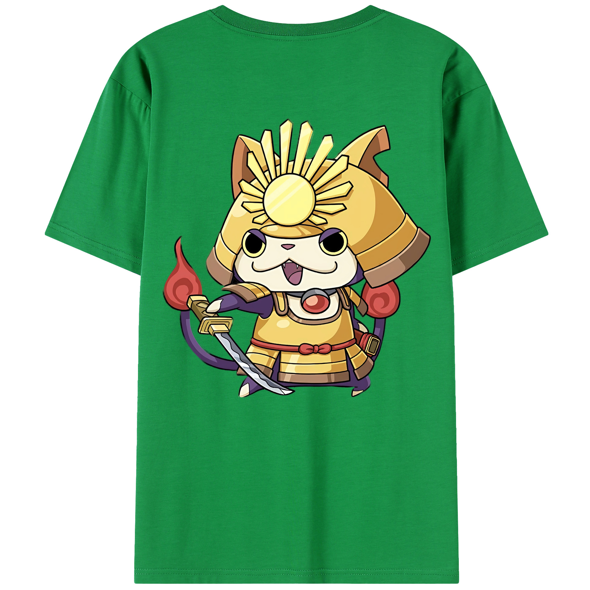 （画像用） 妖怪ウォッチ Yo-kai Watch 綿100％半袖Tシャツ（背面プリント）