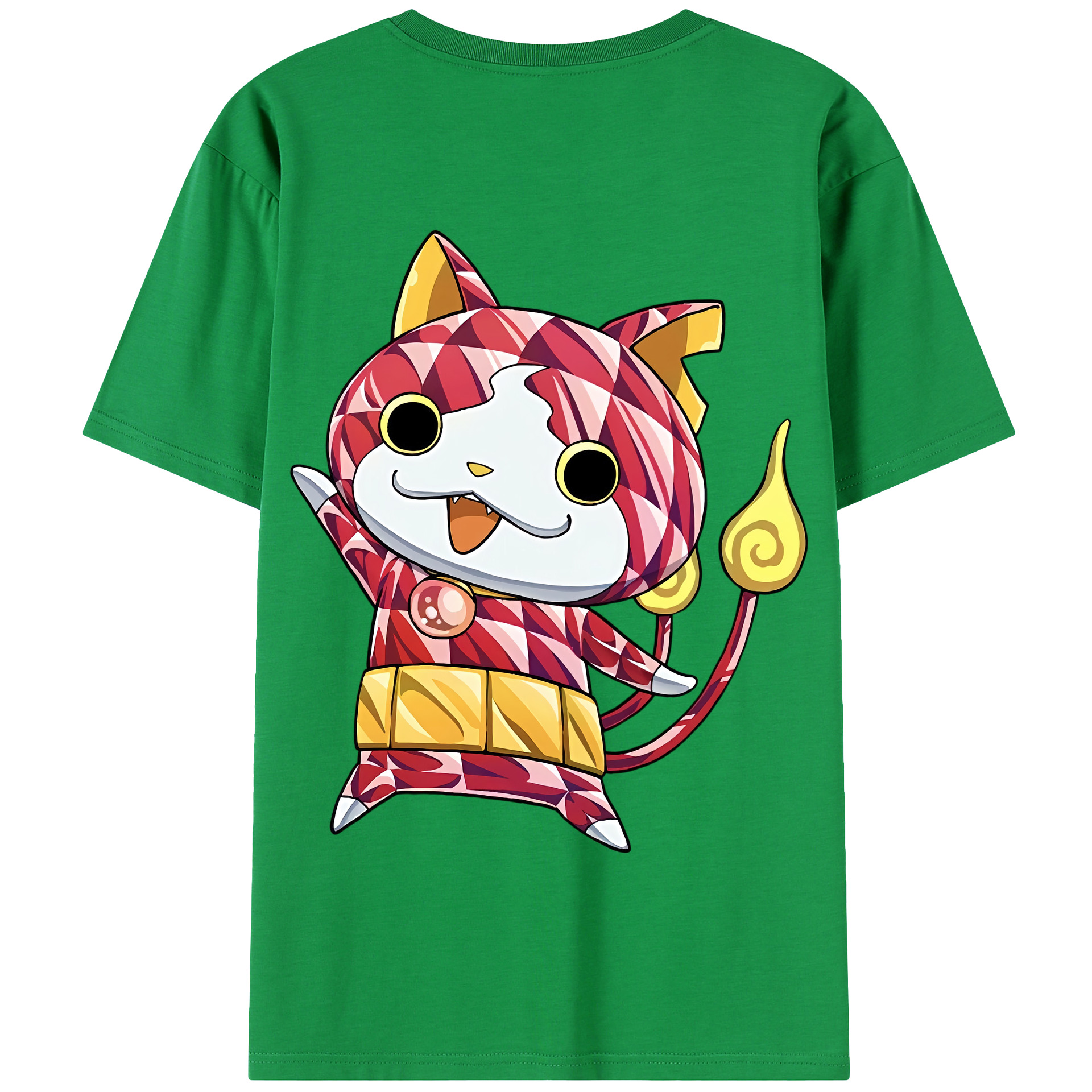 （画像用） 妖怪ウォッチ Yo-kai Watch 綿100％半袖Tシャツ（背面プリント）