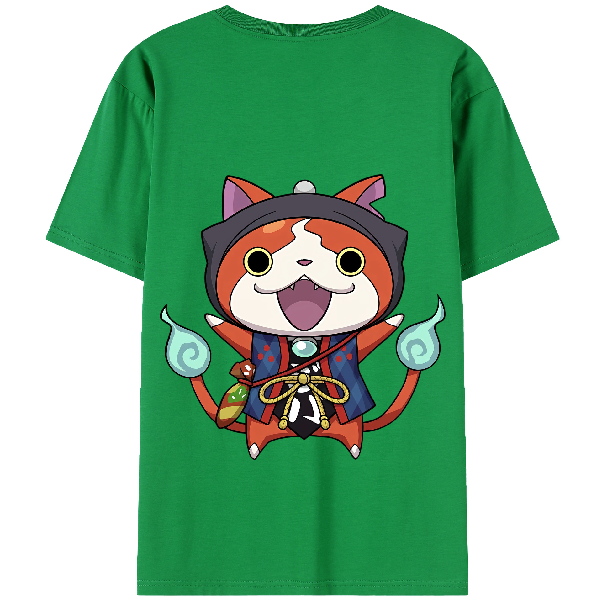 （画像用） 妖怪ウォッチ Yo-kai Watch 綿100％半袖Tシャツ（背面プリント）