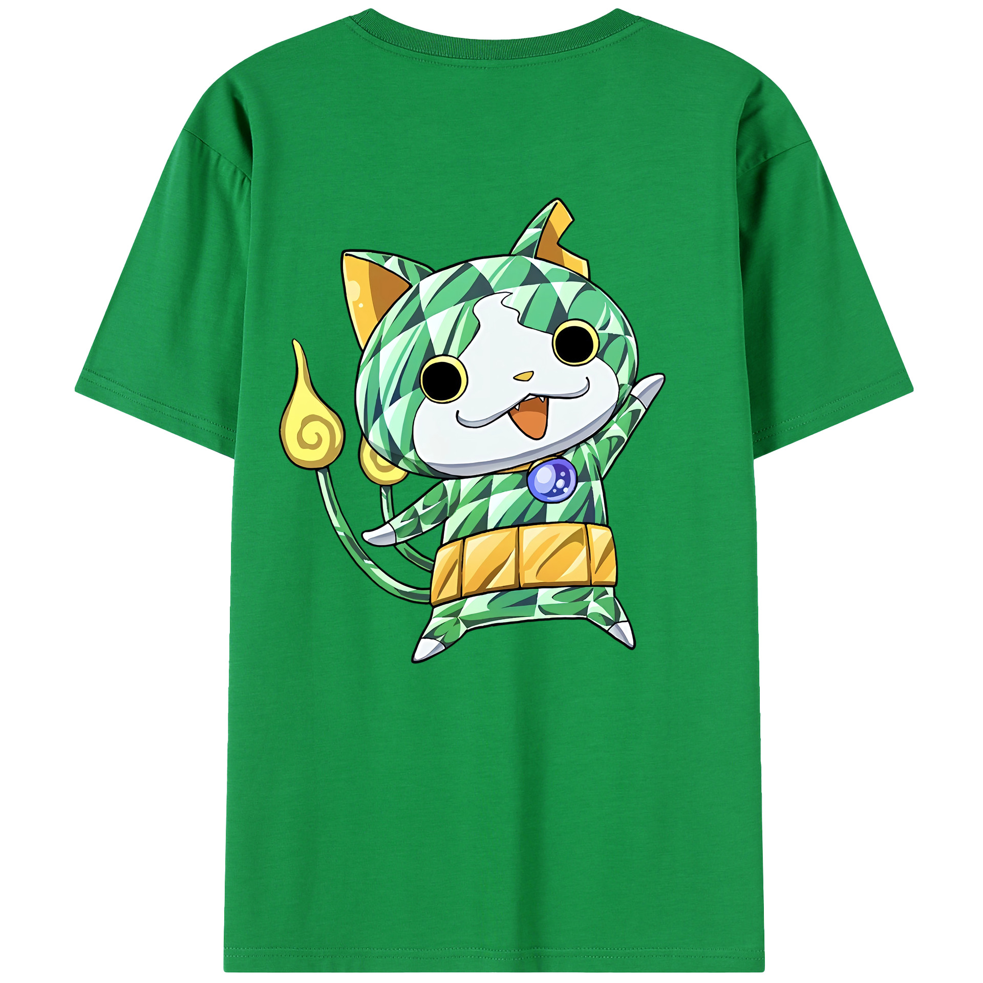 （画像用） 妖怪ウォッチ Yo-kai Watch 綿100％半袖Tシャツ（背面プリント）