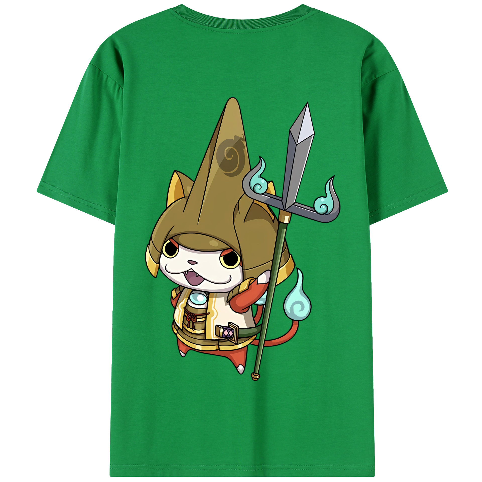 （画像用） 妖怪ウォッチ Yo-kai Watch 綿100％半袖Tシャツ（背面プリント）