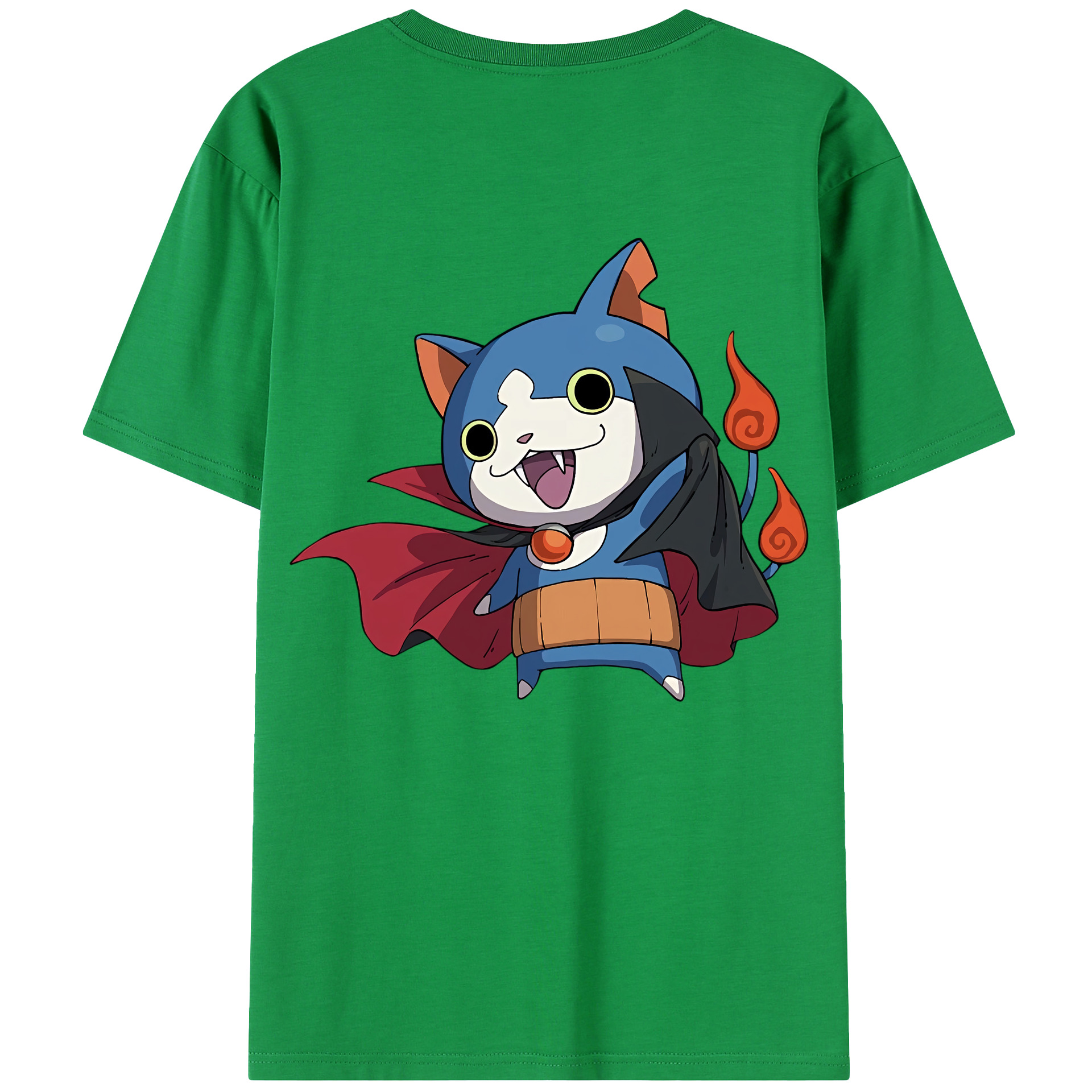（画像用） 妖怪ウォッチ Yo-kai Watch 綿100％半袖Tシャツ（背面プリント）