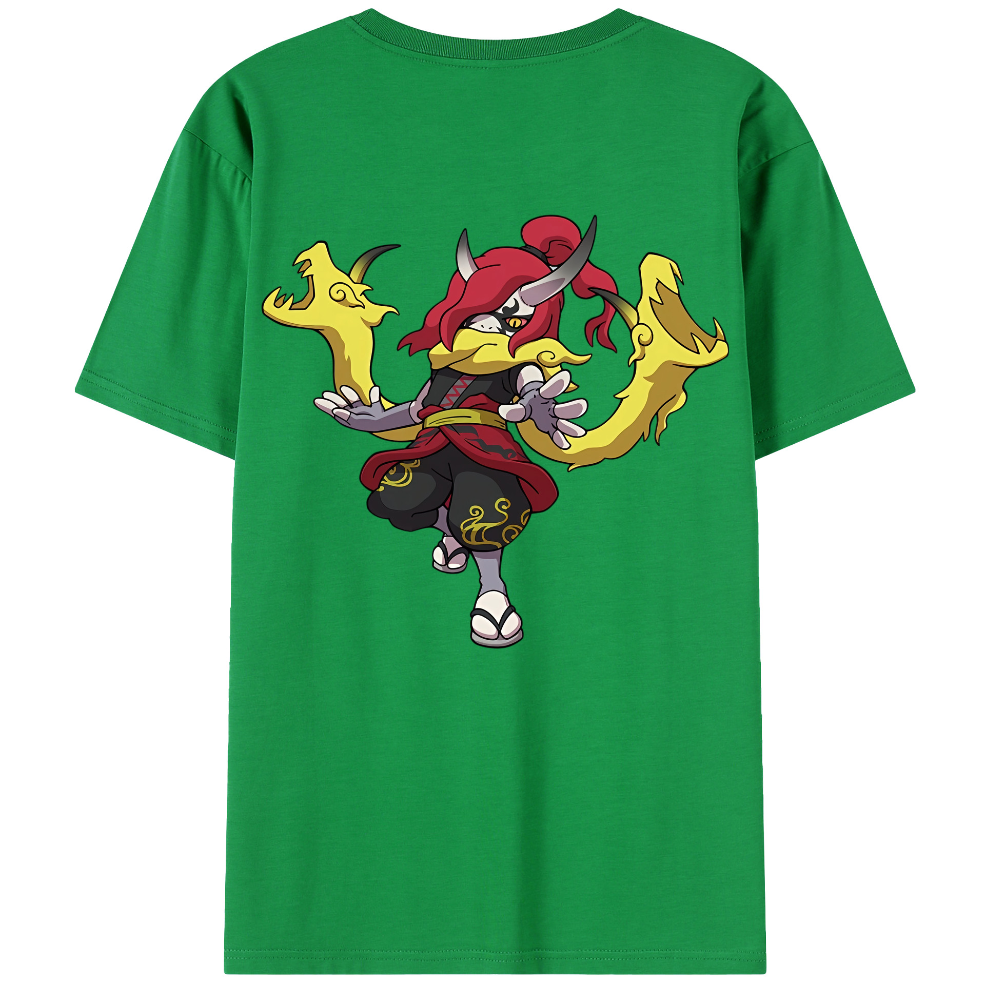 （画像用） 妖怪ウォッチ Yo-kai Watch 綿100％半袖Tシャツ（背面プリント）