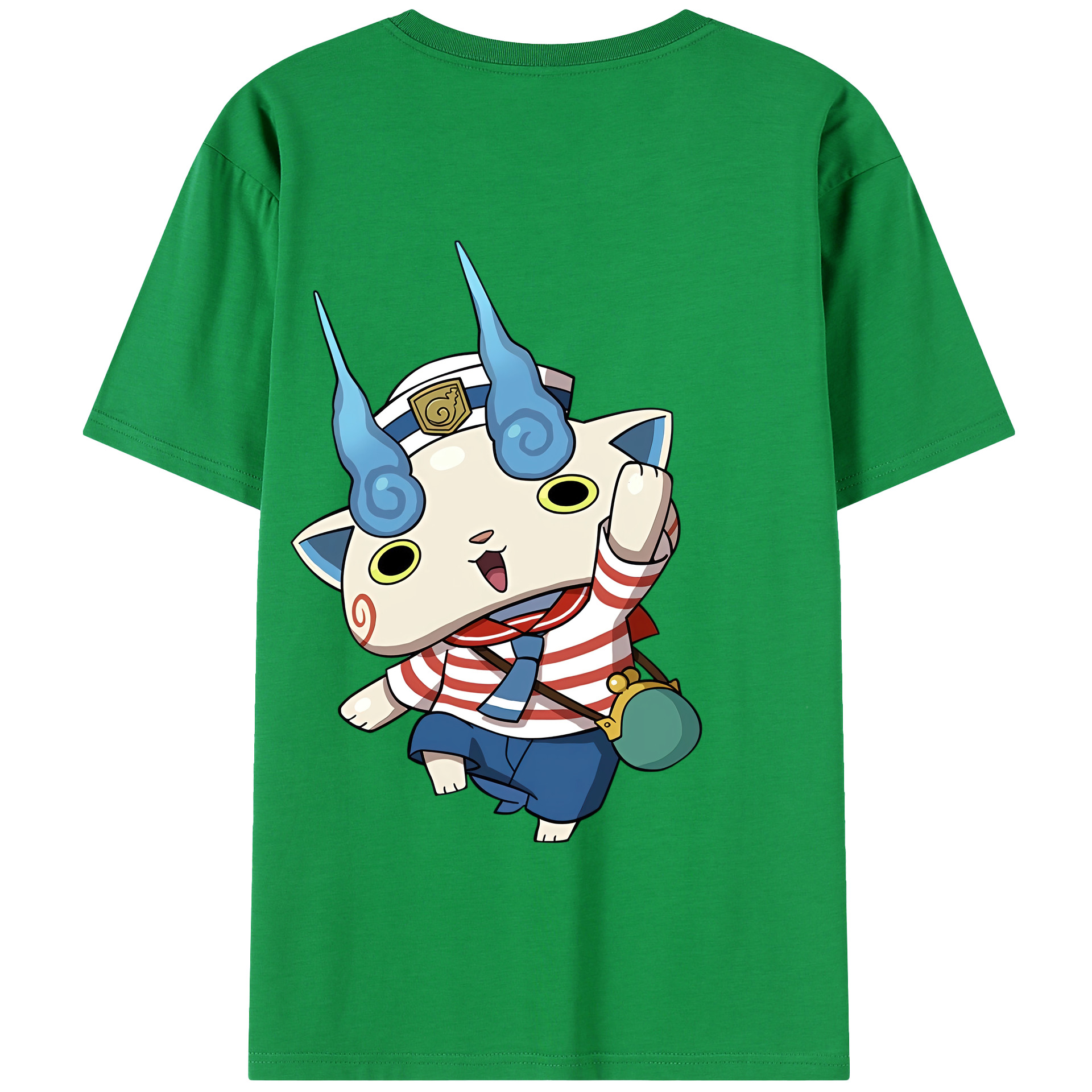（画像用） 妖怪ウォッチ Yo-kai Watch 綿100％半袖Tシャツ（背面プリント）