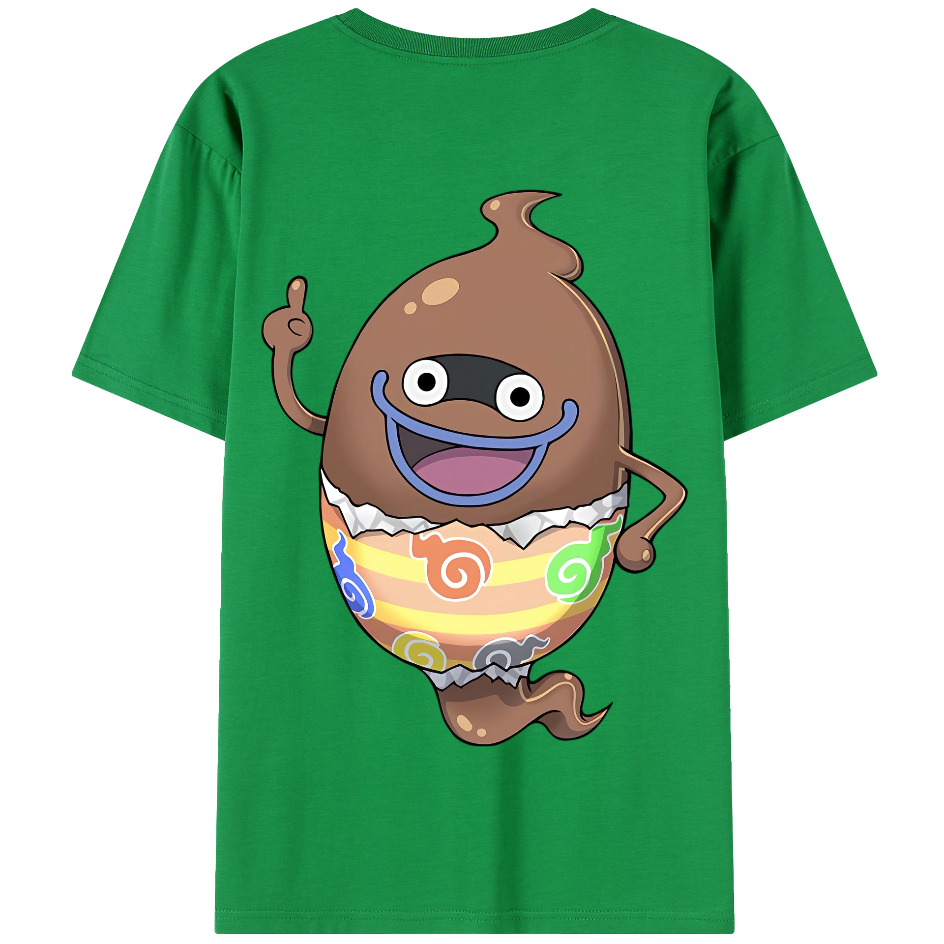 （画像用） 妖怪ウォッチ Yo-kai Watch 綿100％半袖Tシャツ（背面プリント）