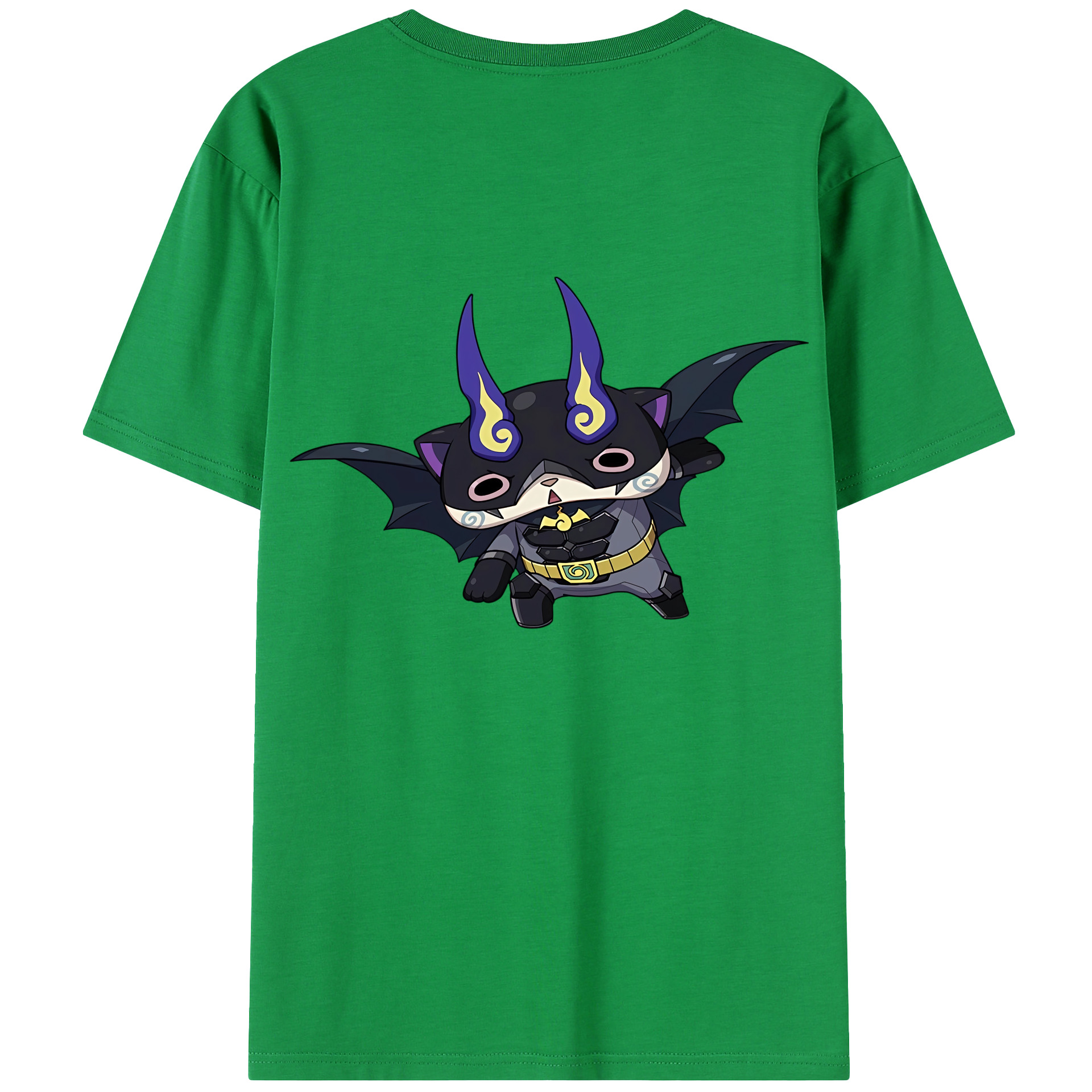 （画像用） 妖怪ウォッチ Yo-kai Watch 綿100％半袖Tシャツ（背面プリント）
