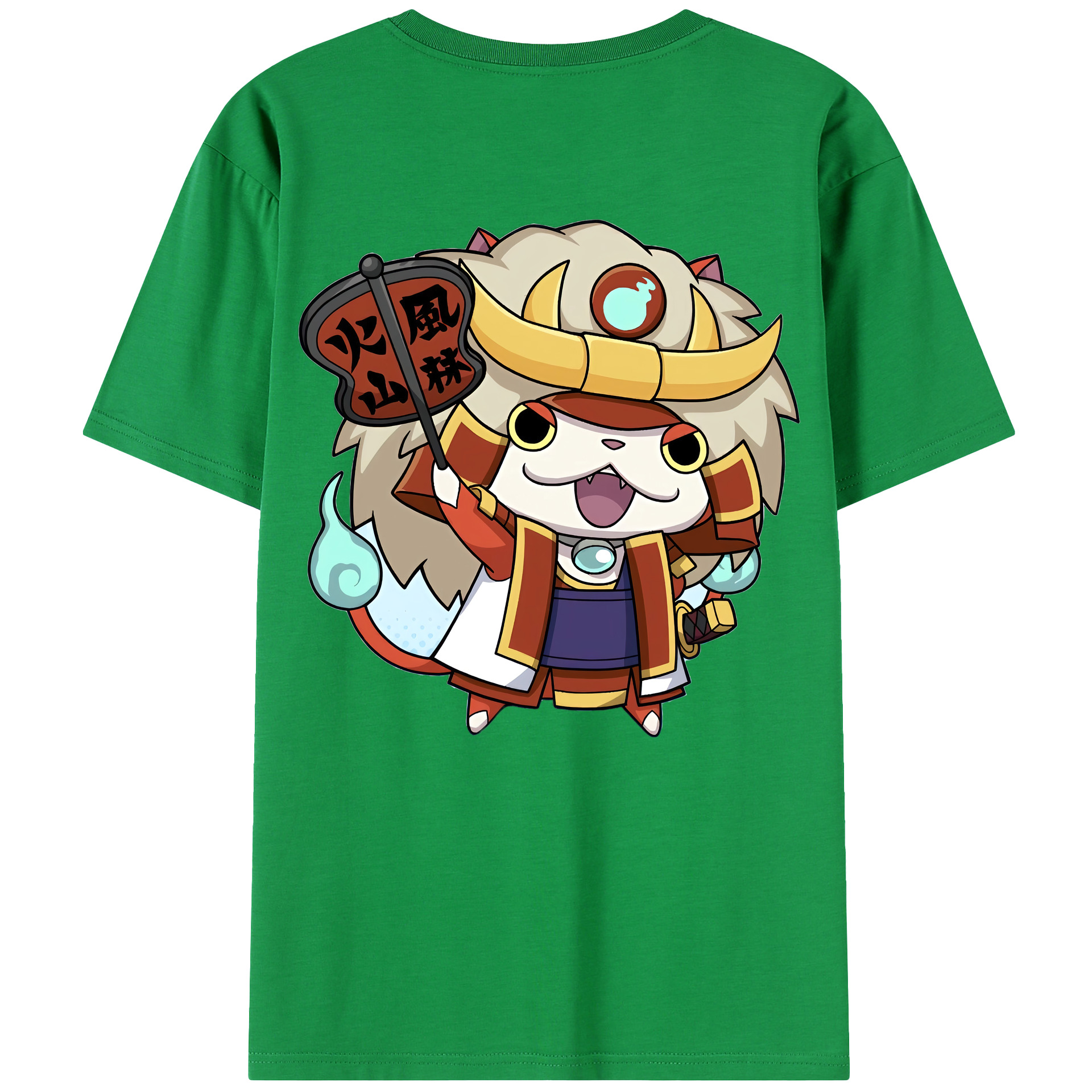 （画像用） 妖怪ウォッチ Yo-kai Watch 綿100％半袖Tシャツ（背面プリント）