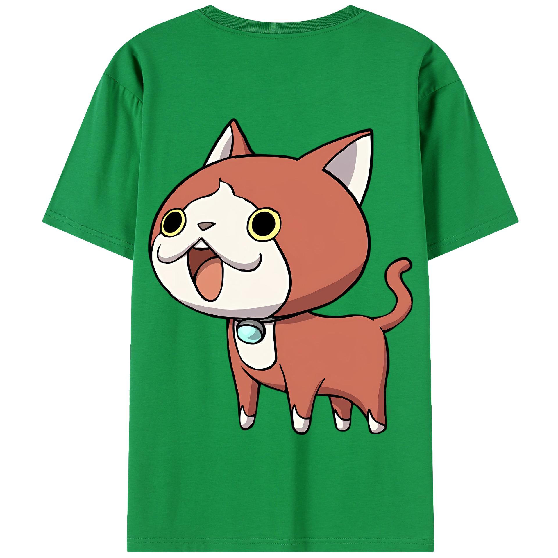 （画像用） 妖怪ウォッチ Yo-kai Watch 綿100％半袖Tシャツ（背面プリント）