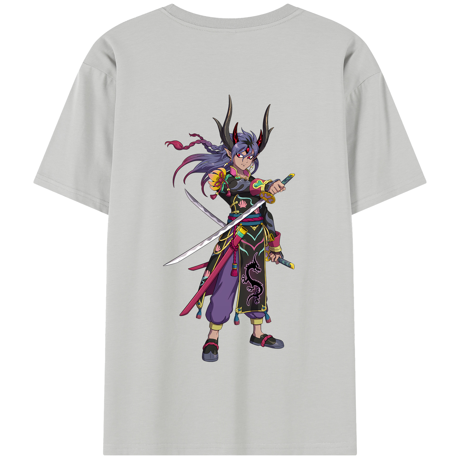 （画像用） 妖怪ウォッチ Yo-kai Watch 綿100％半袖Tシャツ（背面プリント）