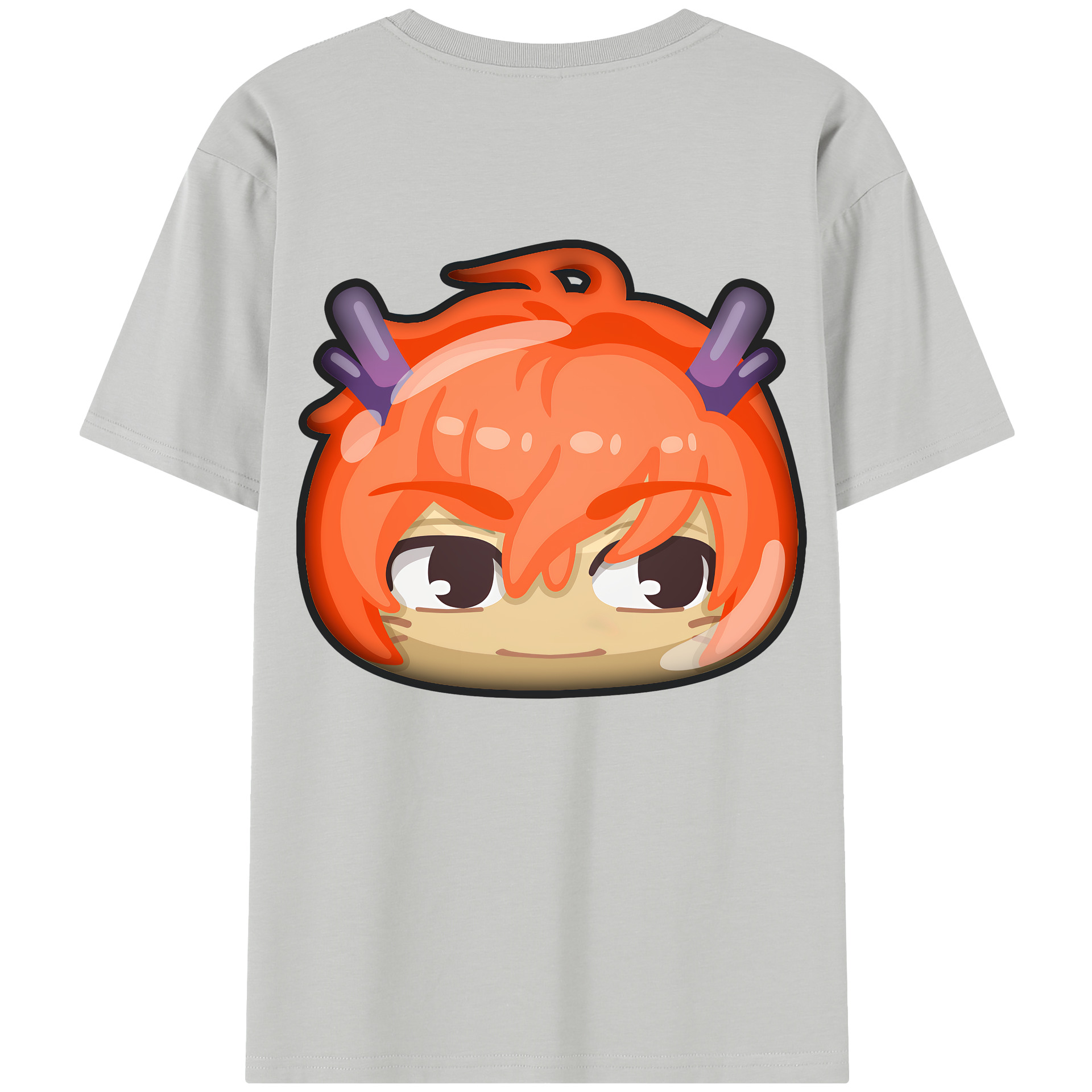 （画像用） 妖怪ウォッチ Yo-kai Watch 綿100％半袖Tシャツ（背面プリント）