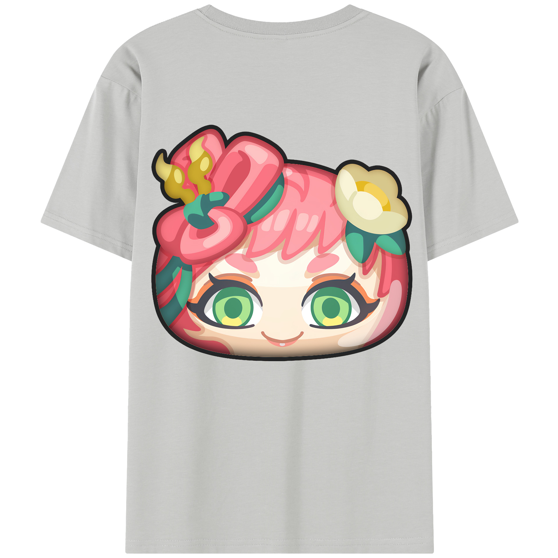 （画像用） 妖怪ウォッチ Yo-kai Watch 綿100％半袖Tシャツ（背面プリント）