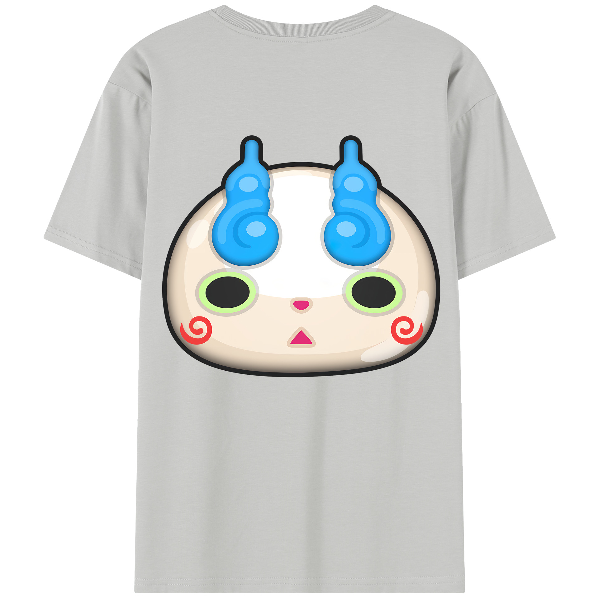 （画像用） 妖怪ウォッチ Yo-kai Watch 綿100％半袖Tシャツ（背面プリント）