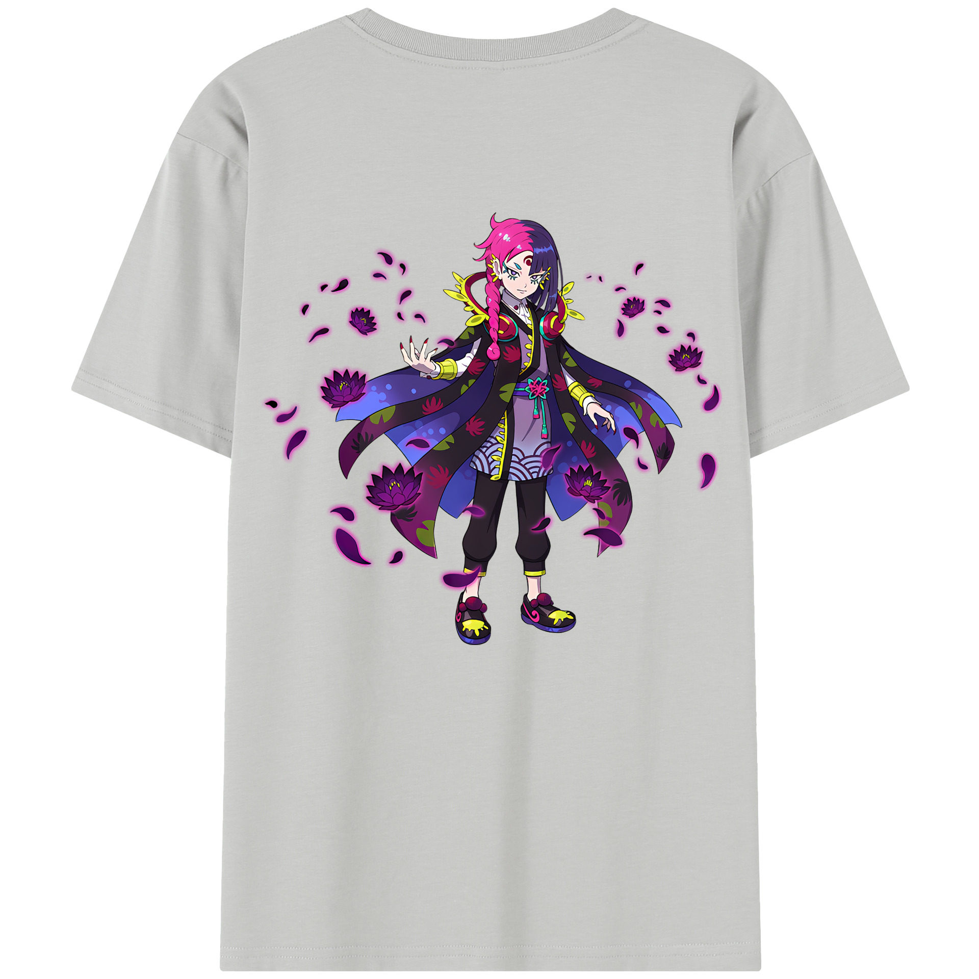 （画像用） 妖怪ウォッチ Yo-kai Watch 綿100％半袖Tシャツ（背面プリント）