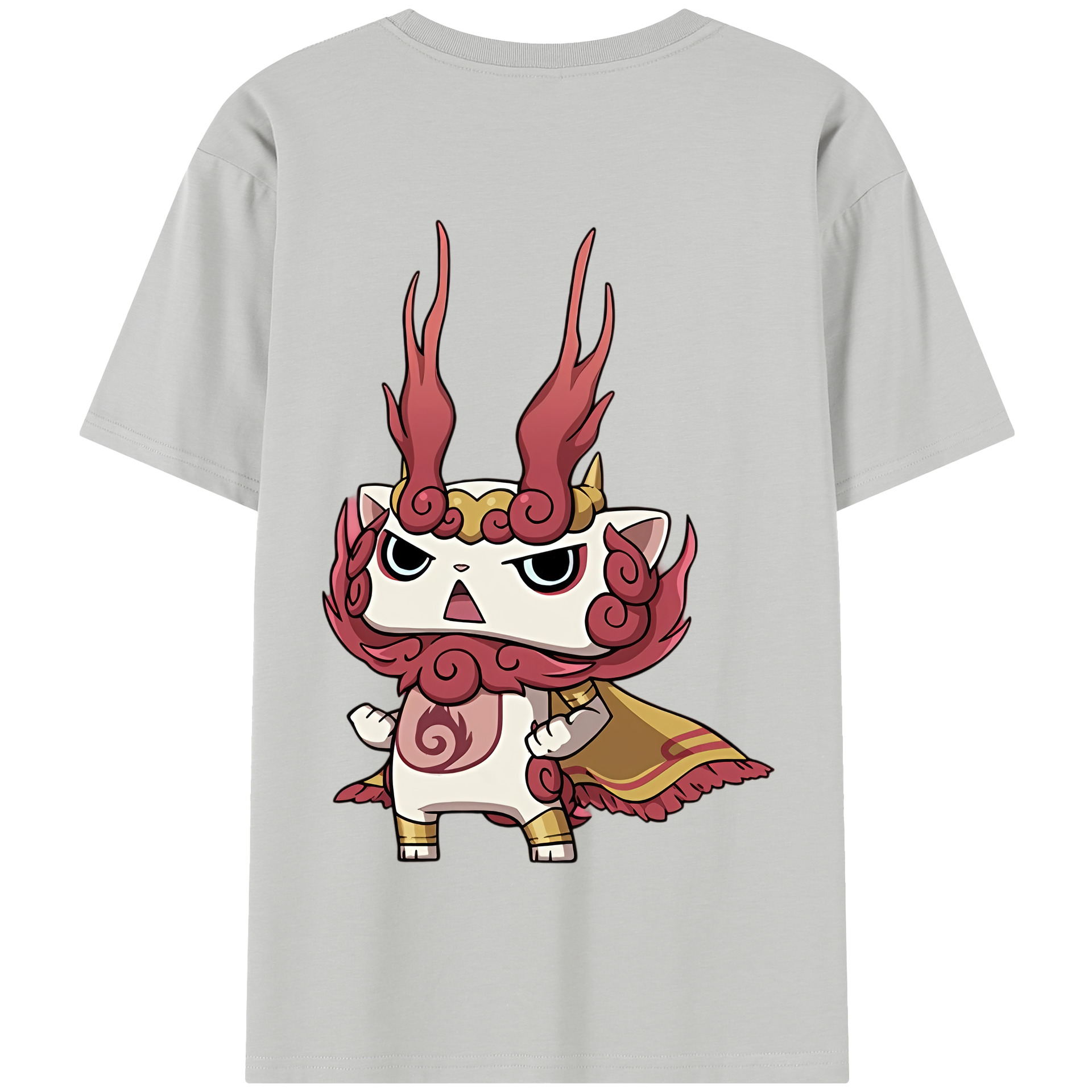 （画像用） 妖怪ウォッチ Yo-kai Watch 綿100％半袖Tシャツ（背面プリント）