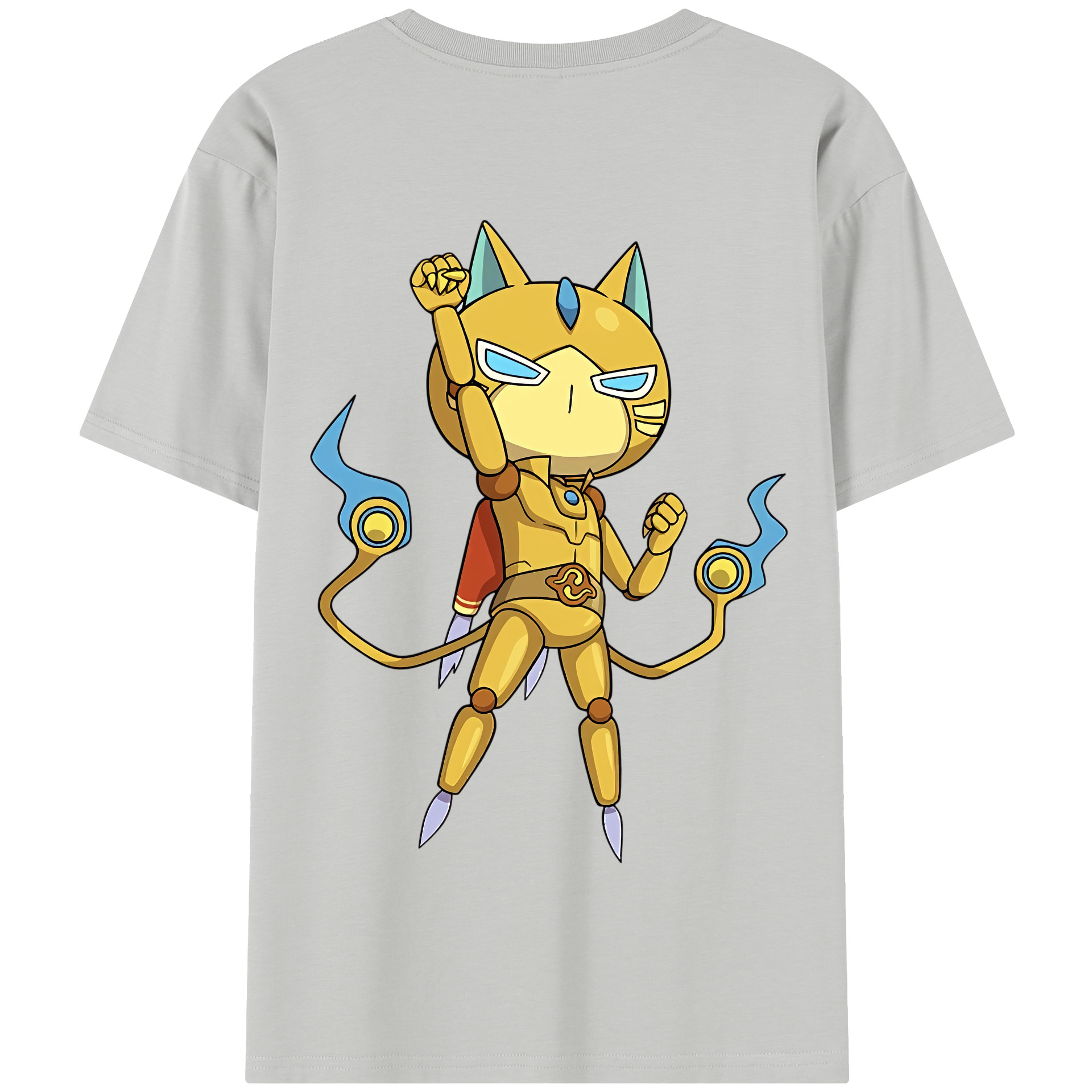 （画像用） 妖怪ウォッチ Yo-kai Watch 綿100％半袖Tシャツ（背面プリント）