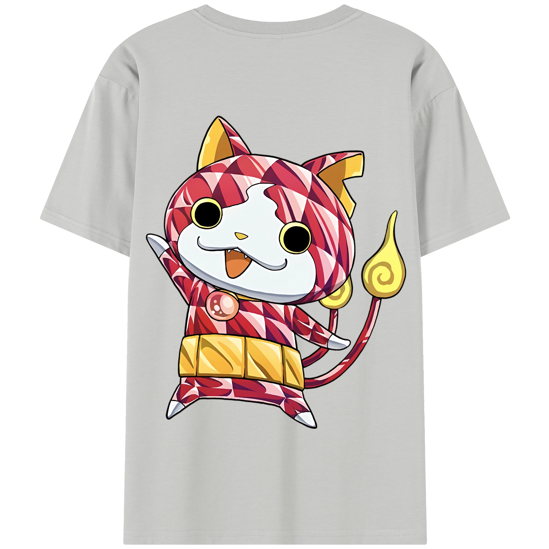 （画像用） 妖怪ウォッチ Yo-kai Watch 綿100％半袖Tシャツ（背面プリント）