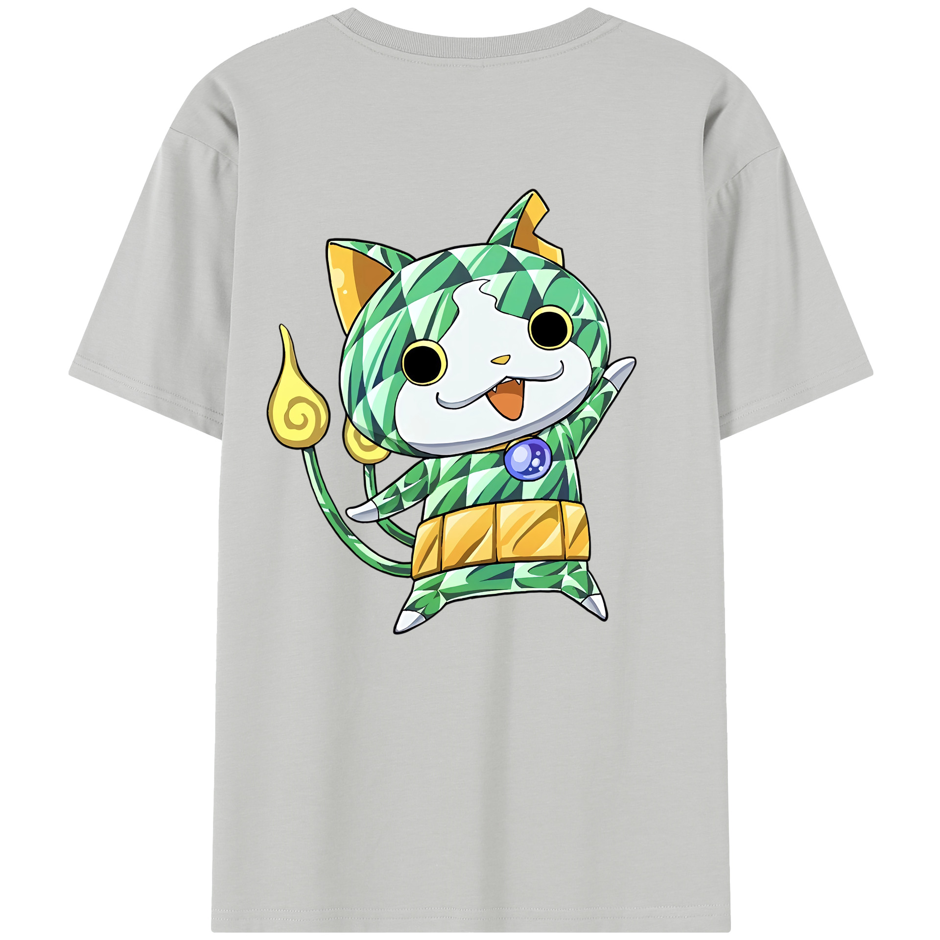 （画像用） 妖怪ウォッチ Yo-kai Watch 綿100％半袖Tシャツ（背面プリント）