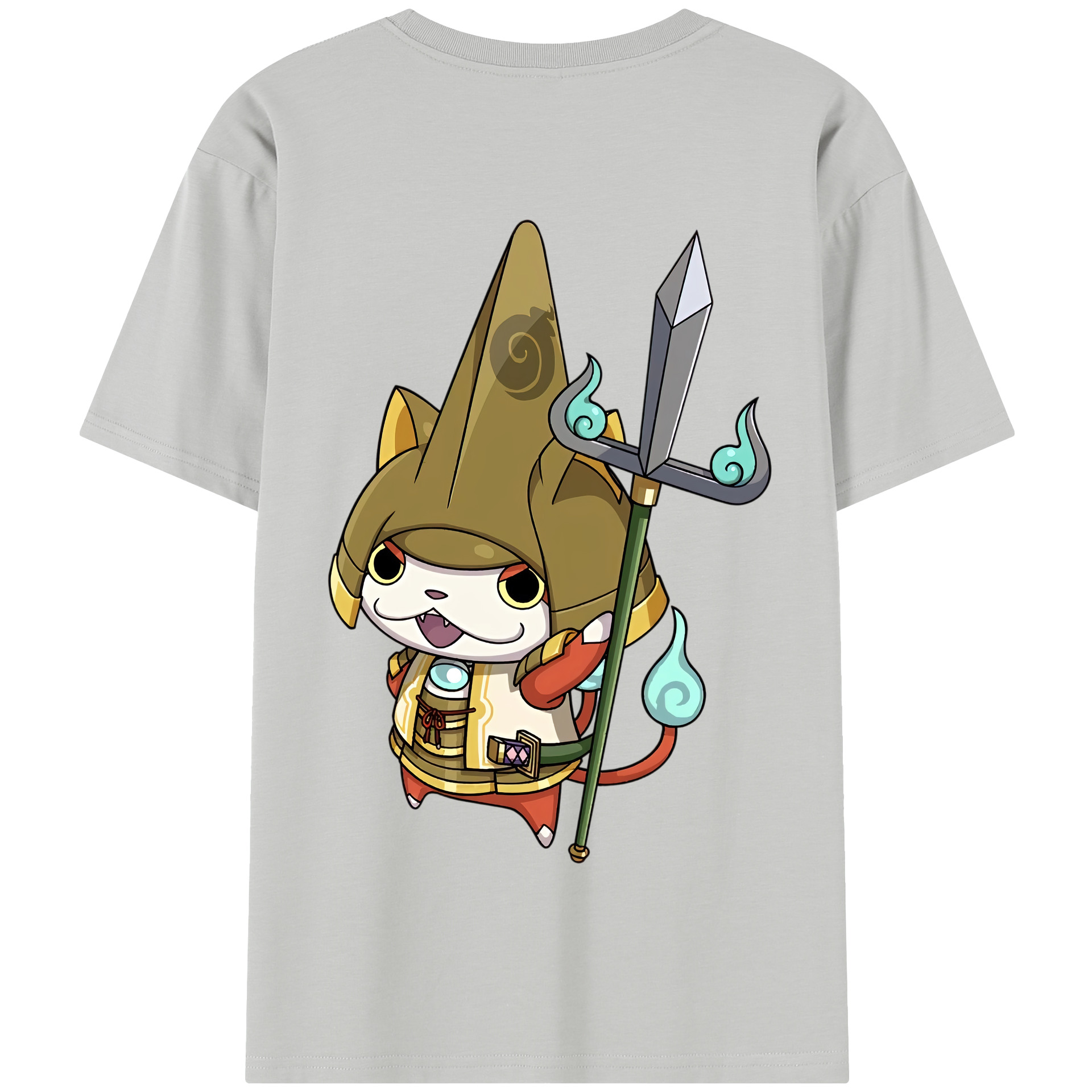 （画像用） 妖怪ウォッチ Yo-kai Watch 綿100％半袖Tシャツ（背面プリント）